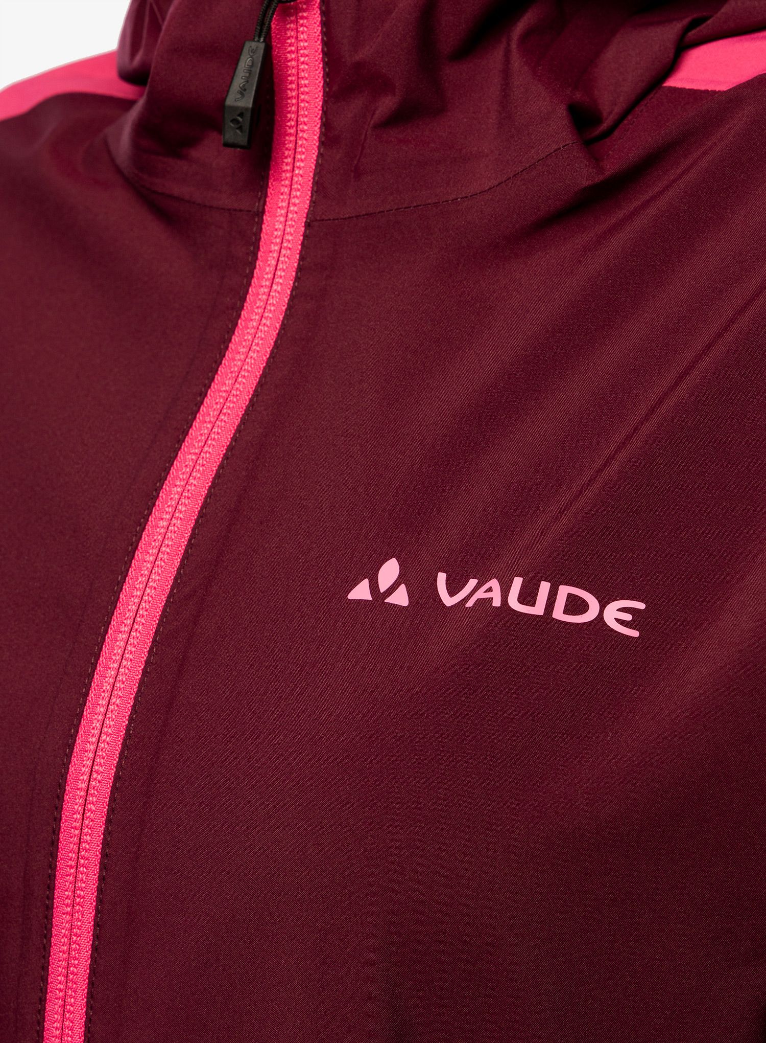 Ženska kišna jakna Vaude Moab Rain Jacket II - cassis