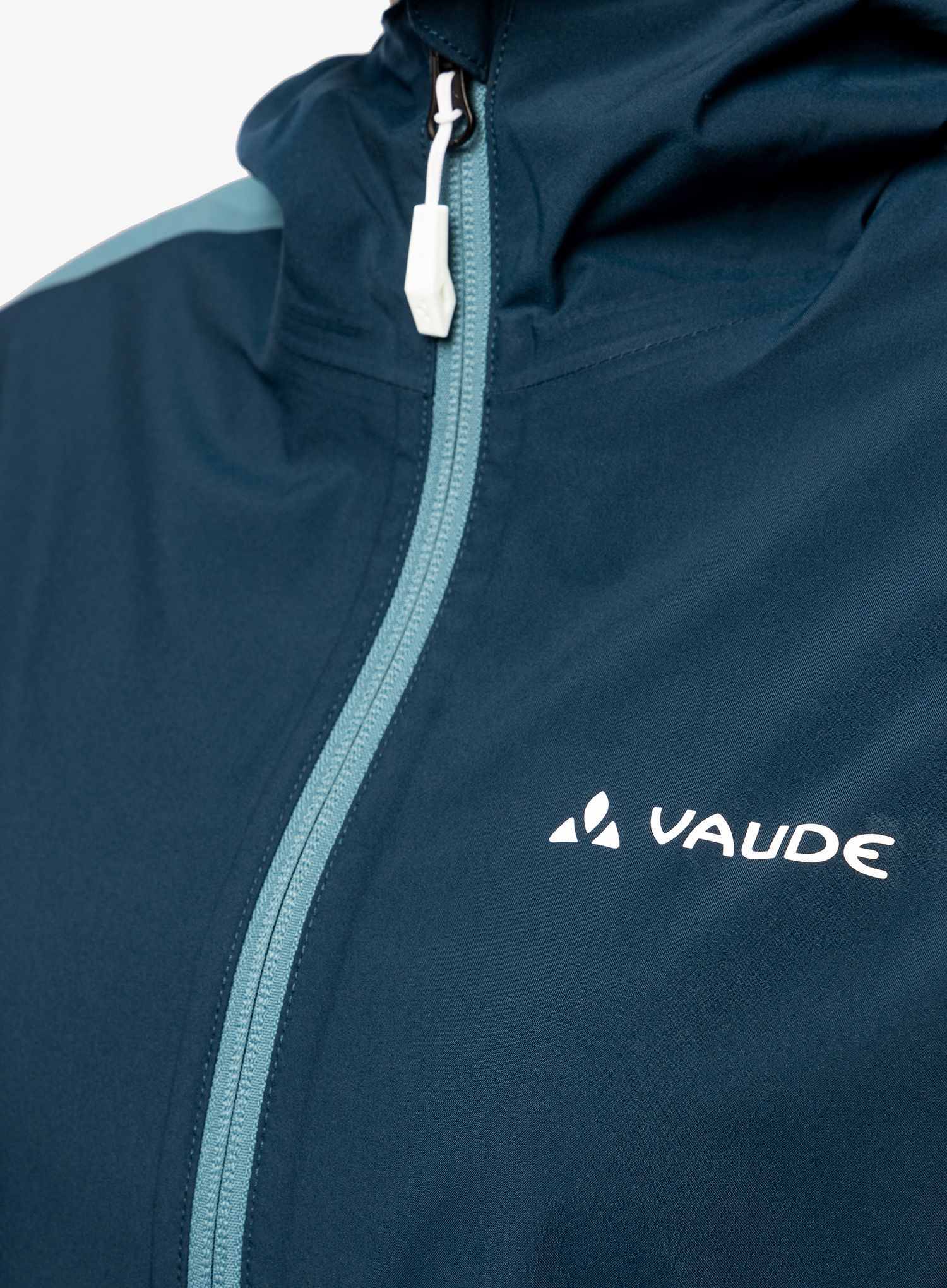 Ženska kišna jakna Vaude Moab Rain Jacket II - dark sea uni