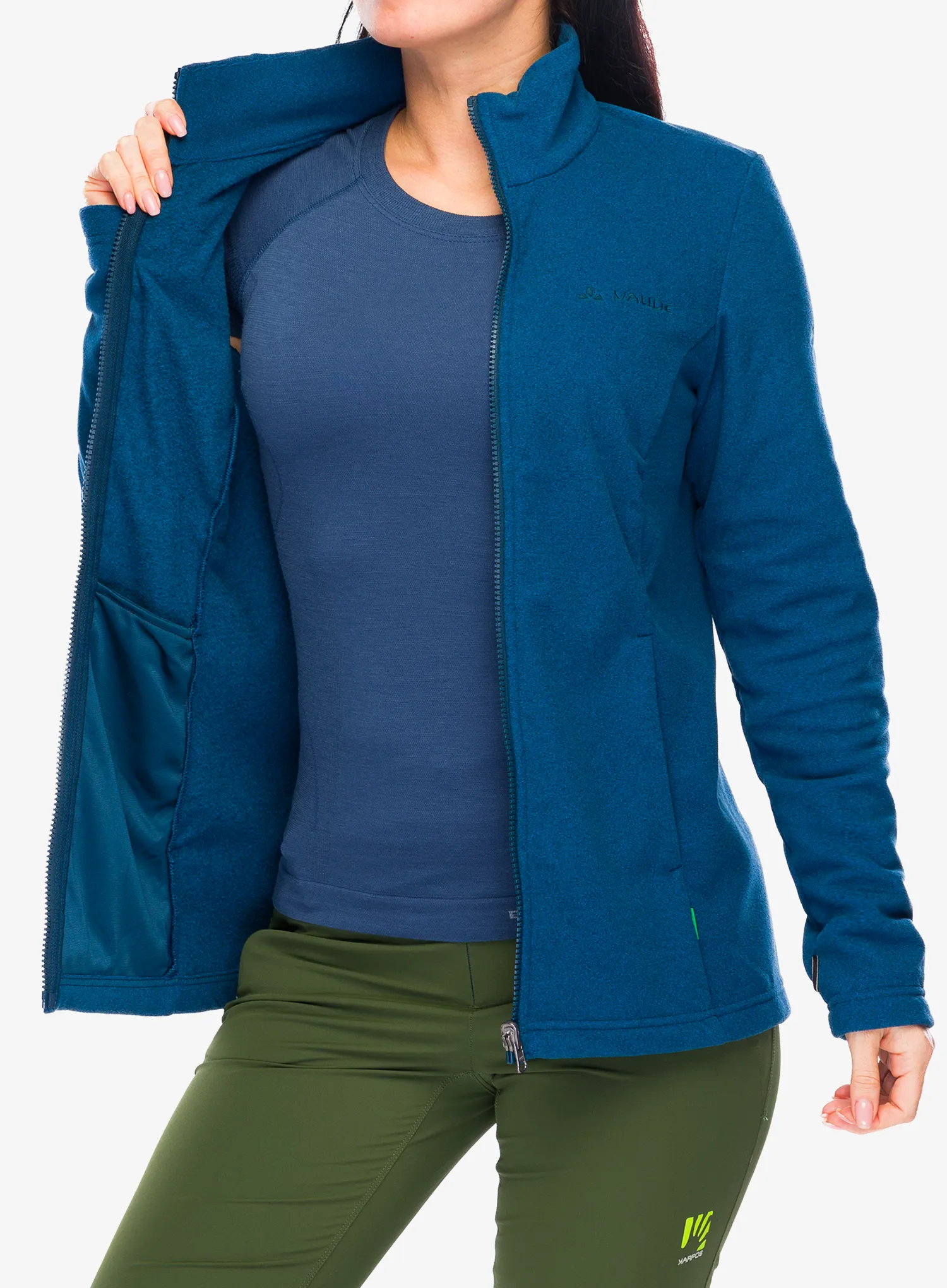 Ženska jakna Vaude Rosemoor 3in1 Jacket II - dark sea