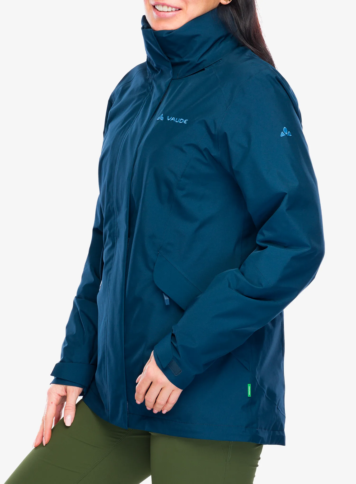 Ženska jakna Vaude Rosemoor 3in1 Jacket II - dark sea