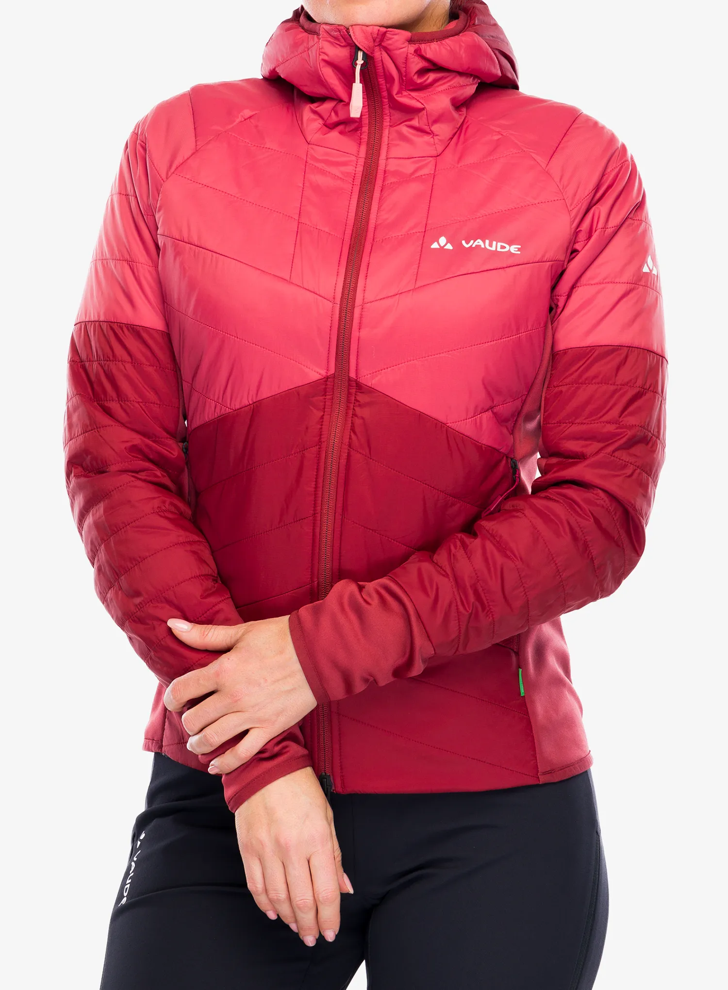 Jakna s postavom ženska Vaude Sesvenna Jacket IV - redeva