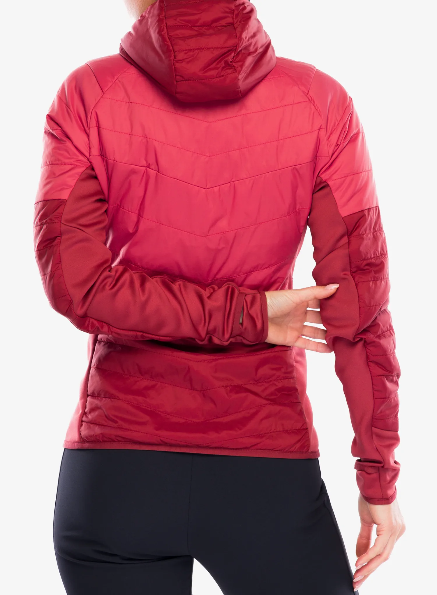 Jakna s postavom ženska Vaude Sesvenna Jacket IV - redeva