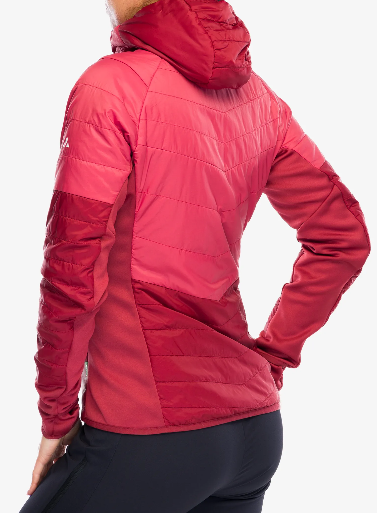 Jakna s postavom ženska Vaude Sesvenna Jacket IV - redeva