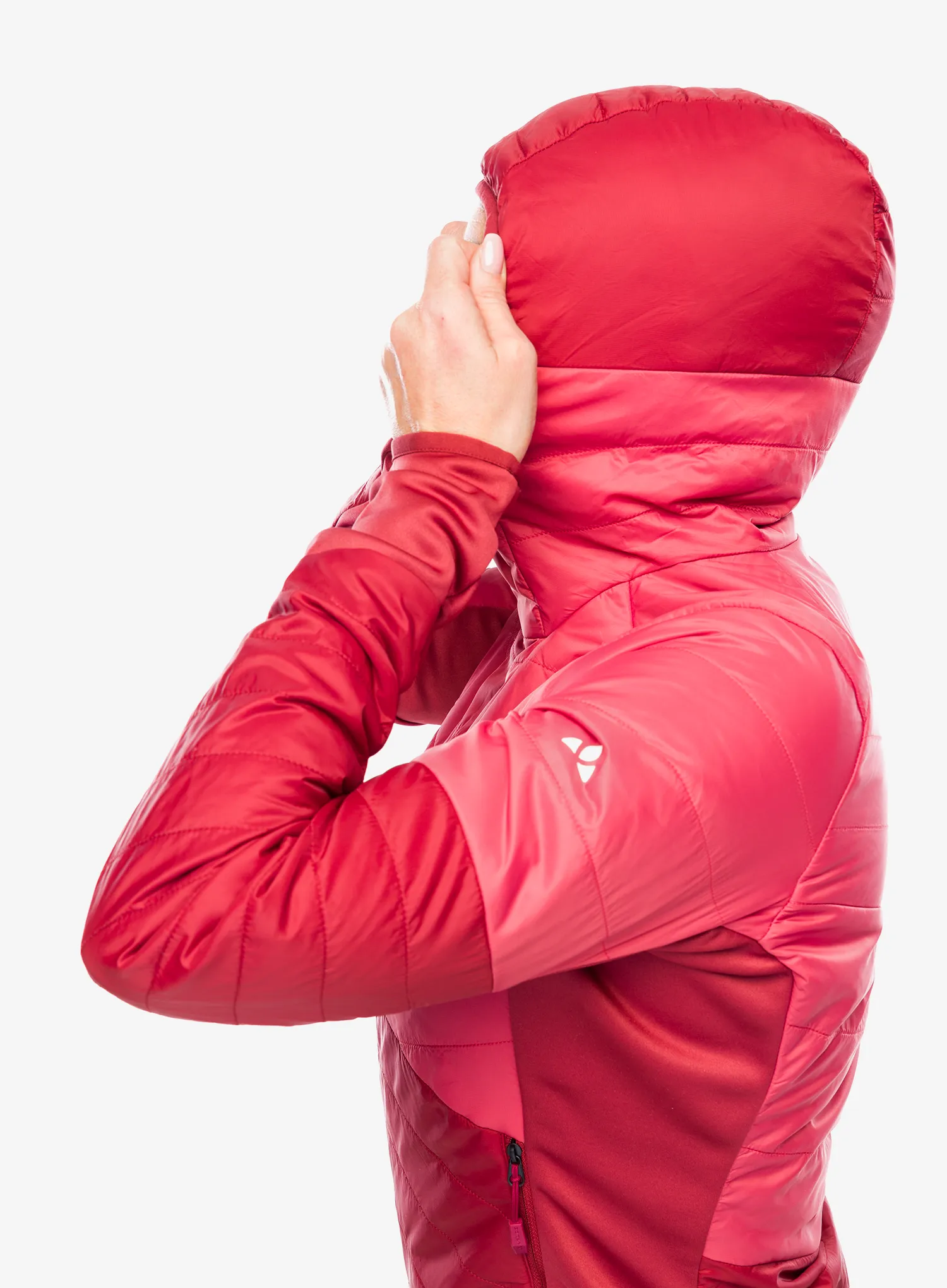 Jakna s postavom ženska Vaude Sesvenna Jacket IV - redeva