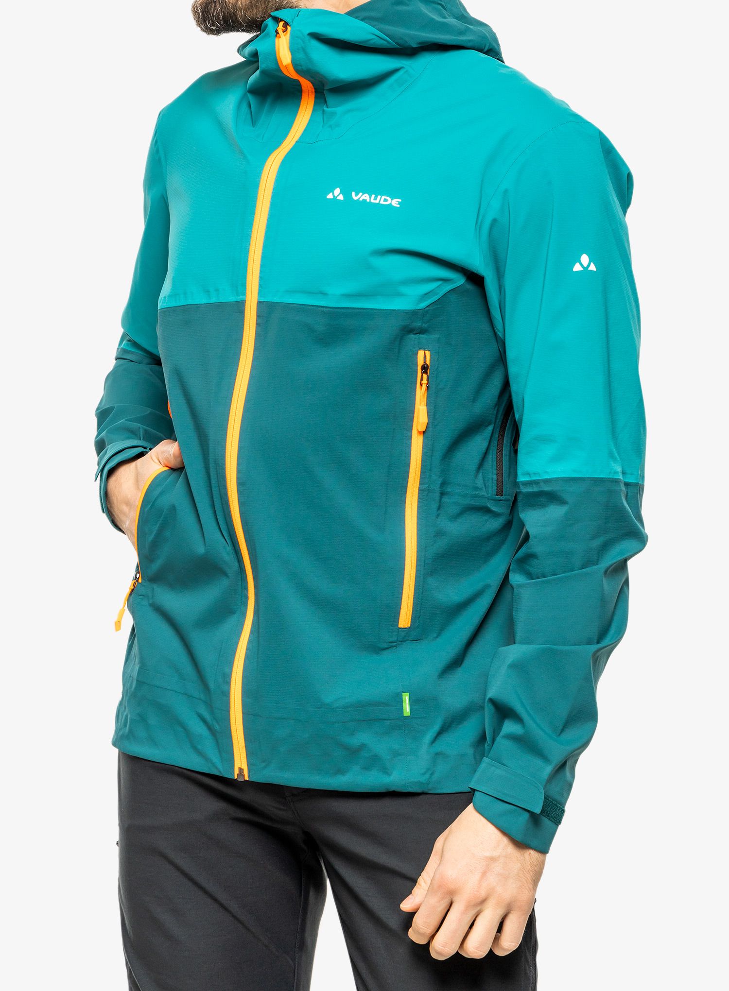 Kišna jakna Vaude Simony 2,5L Jacket IV - mallard green