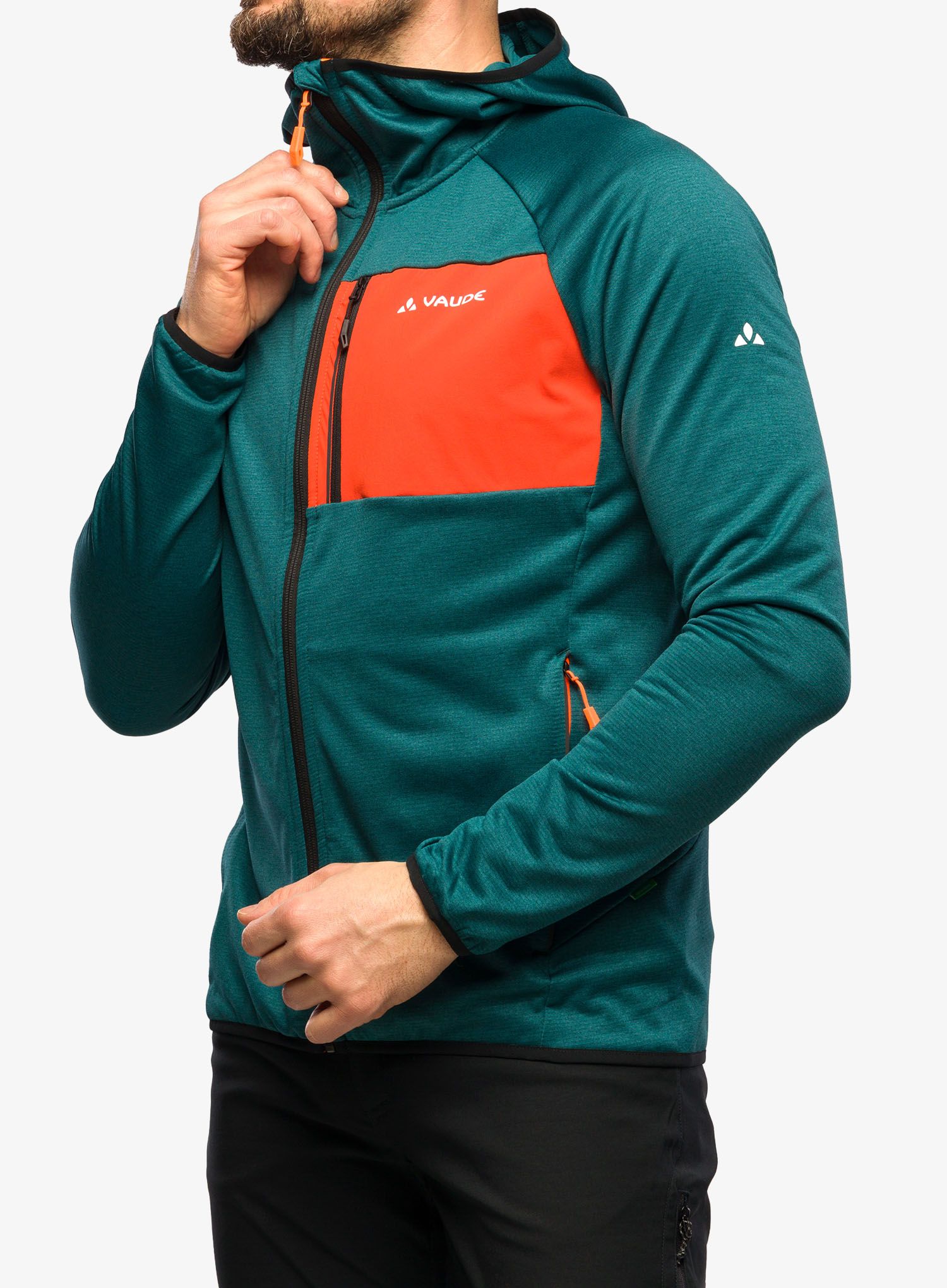 Dukserica od flisa Vaude Tekoa Fleece Jacket II - mallard green