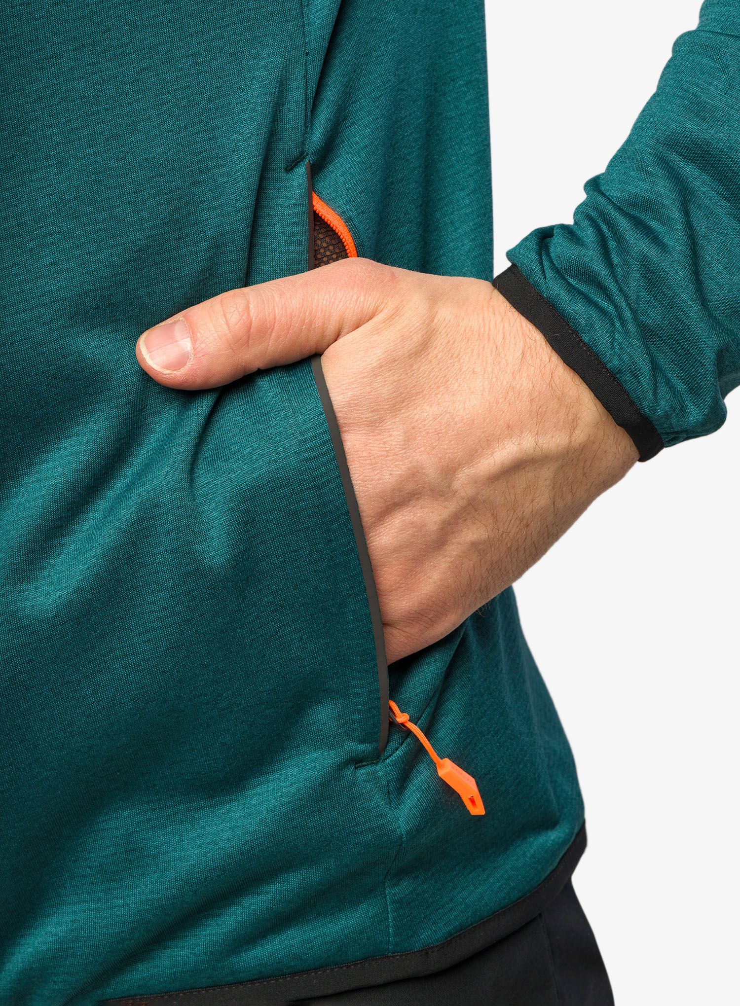 Dukserica od flisa Vaude Tekoa Fleece Jacket II - mallard green