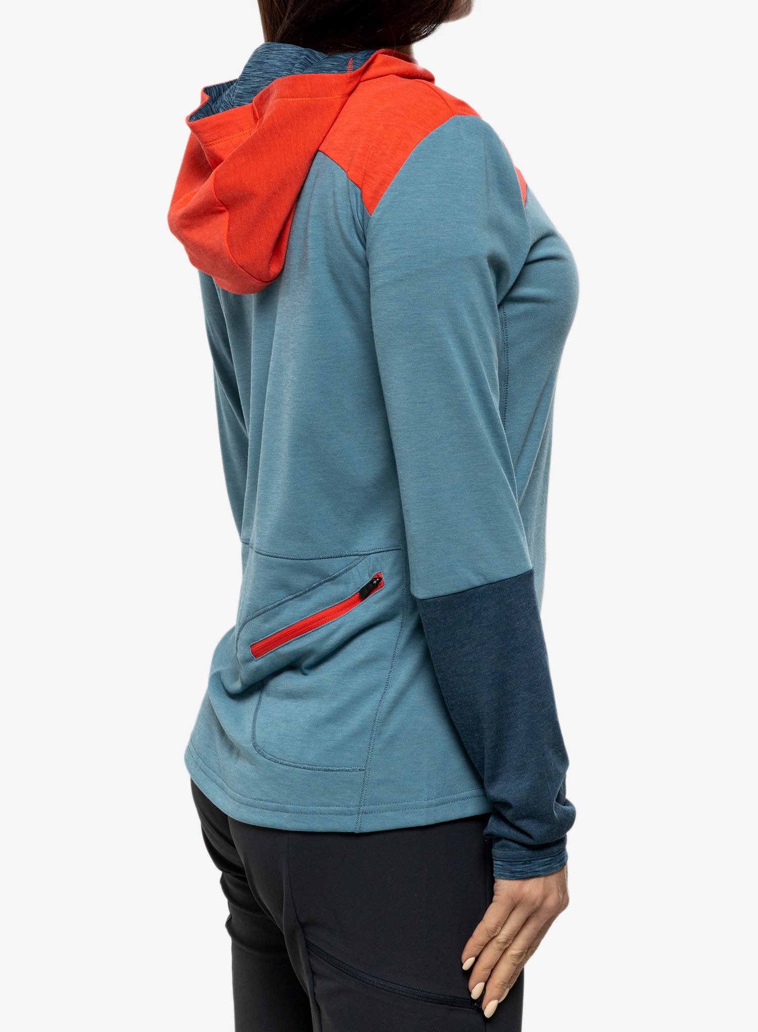 Dukserica s kapuljačom ženska Vaude Tremalzo LS Shirt - blue gray uni