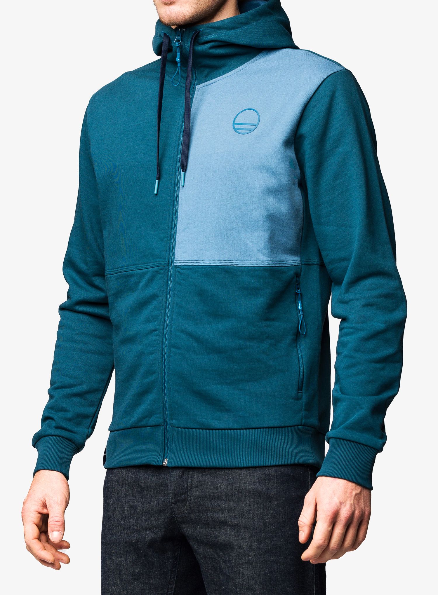 Majica s kapuljačom Wild Country Flow Hoody - petrol
