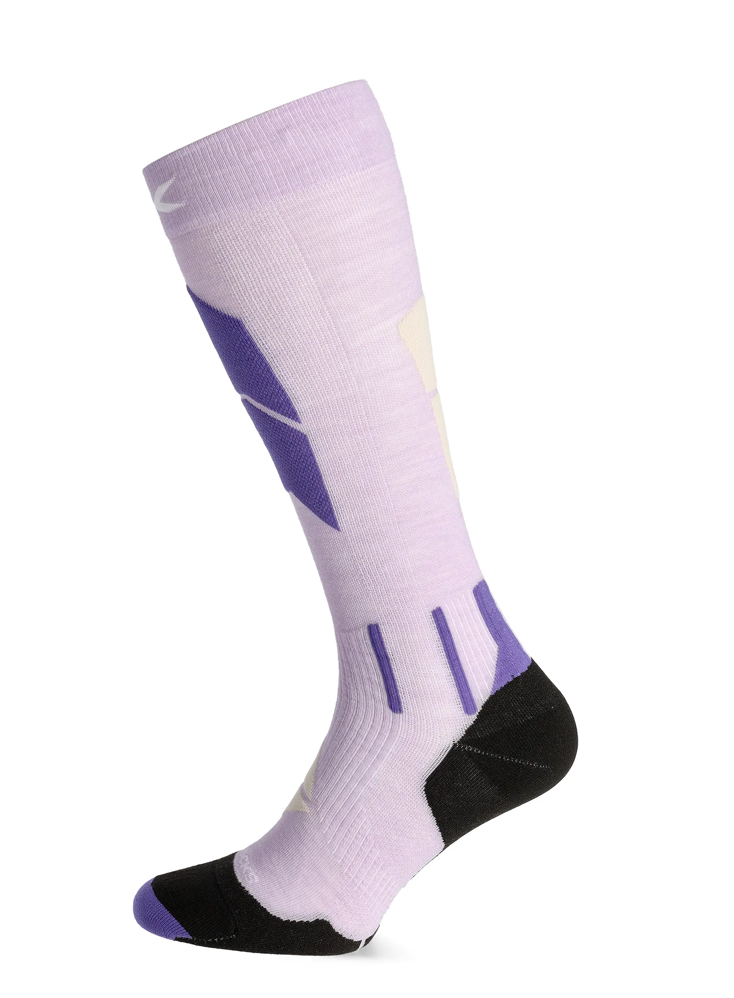 Skijaške čarape X-Socks Ski Perform Merino OTC - muted lavender/light sand