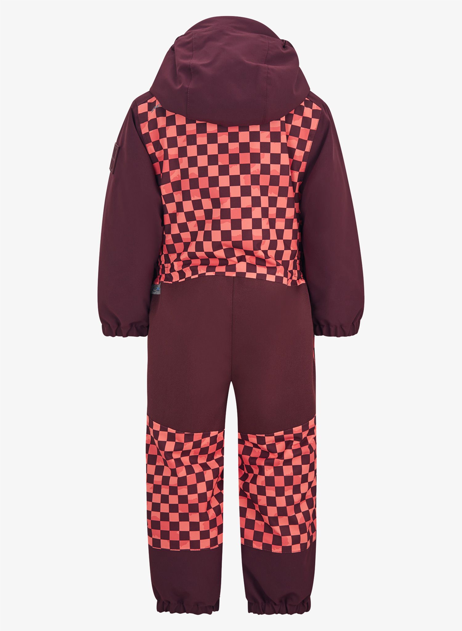 Kombinezon za djecu Ziener Anup Mini - chessboard print