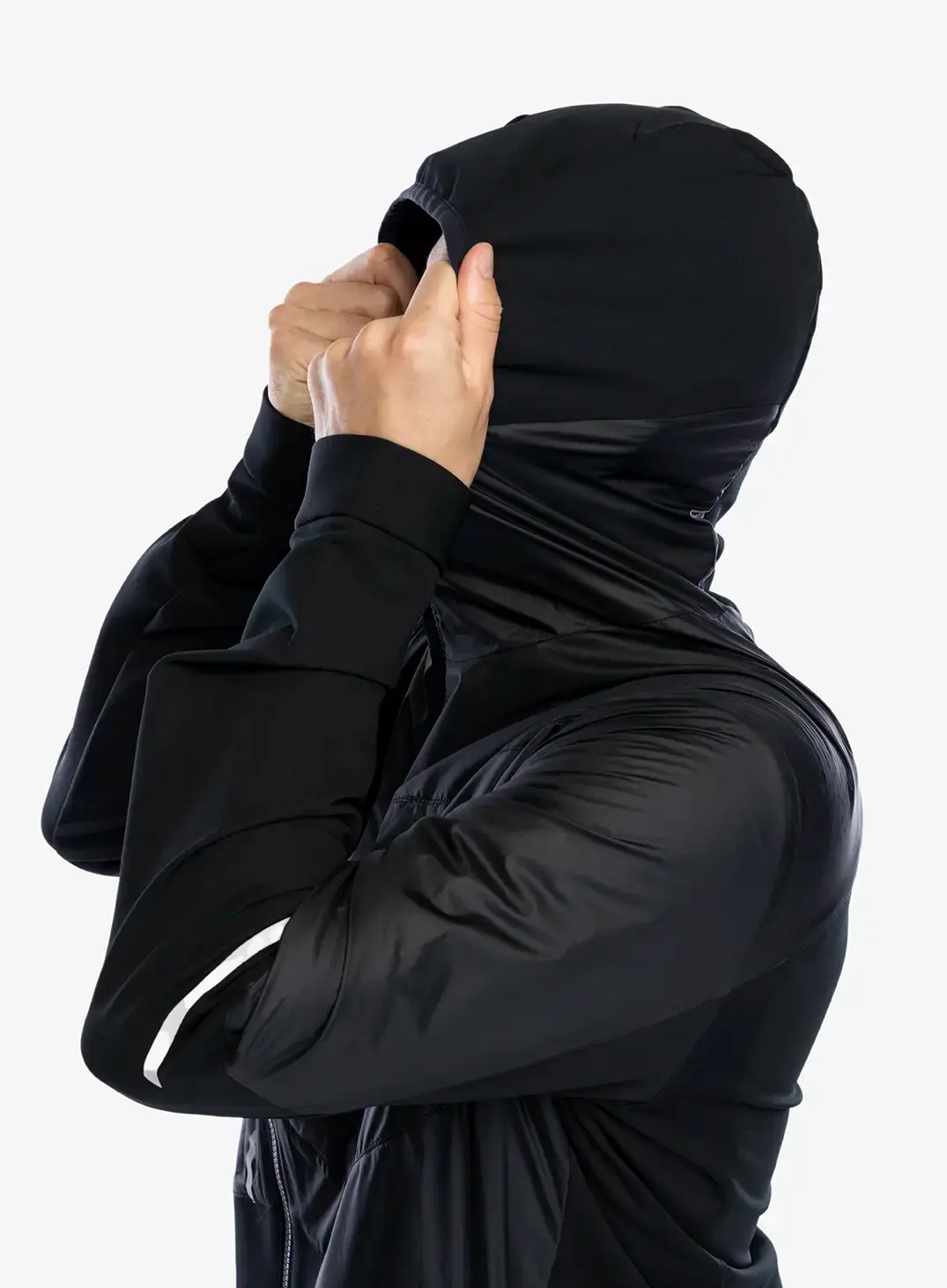 Jakna s postavom Ziener Nikolo - black