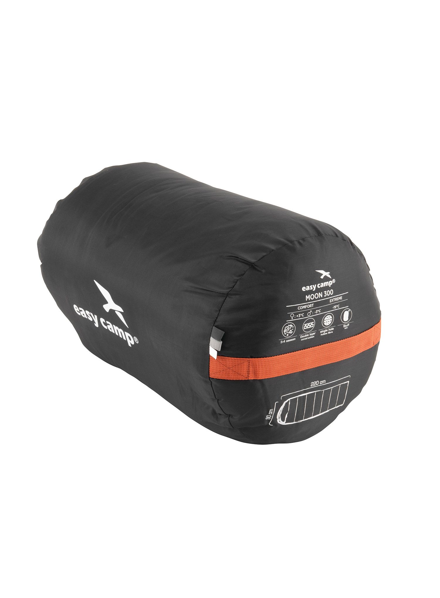 Sintetička vreća za spavanje Easy Camp Moon 300 (195 cm)