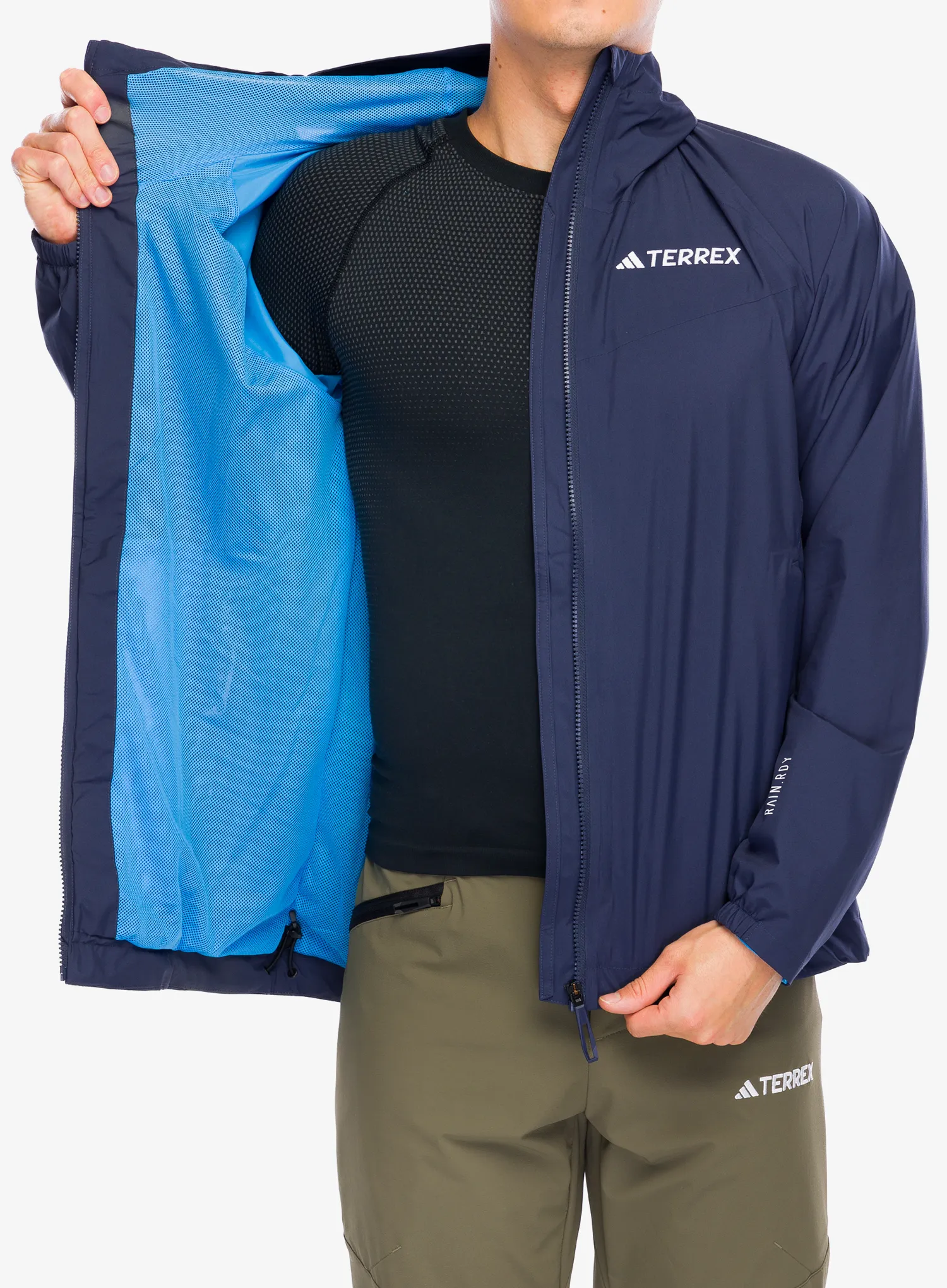 Kišna jakna adidas TERREX Multi 2L RAIN.RDY Jacket - shadow navy