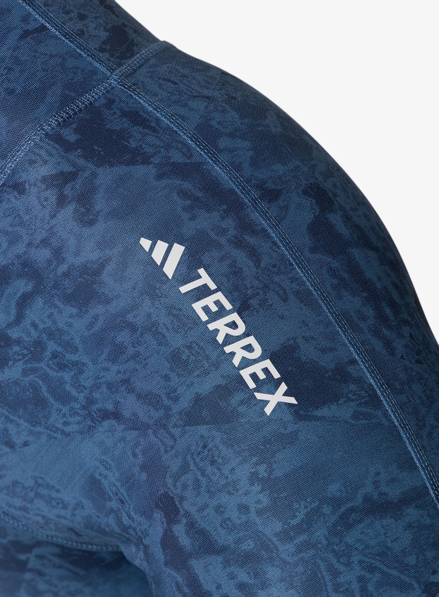 Ženske tajice adidas TERREX Multi All Over Printed Tight - wonder steel
