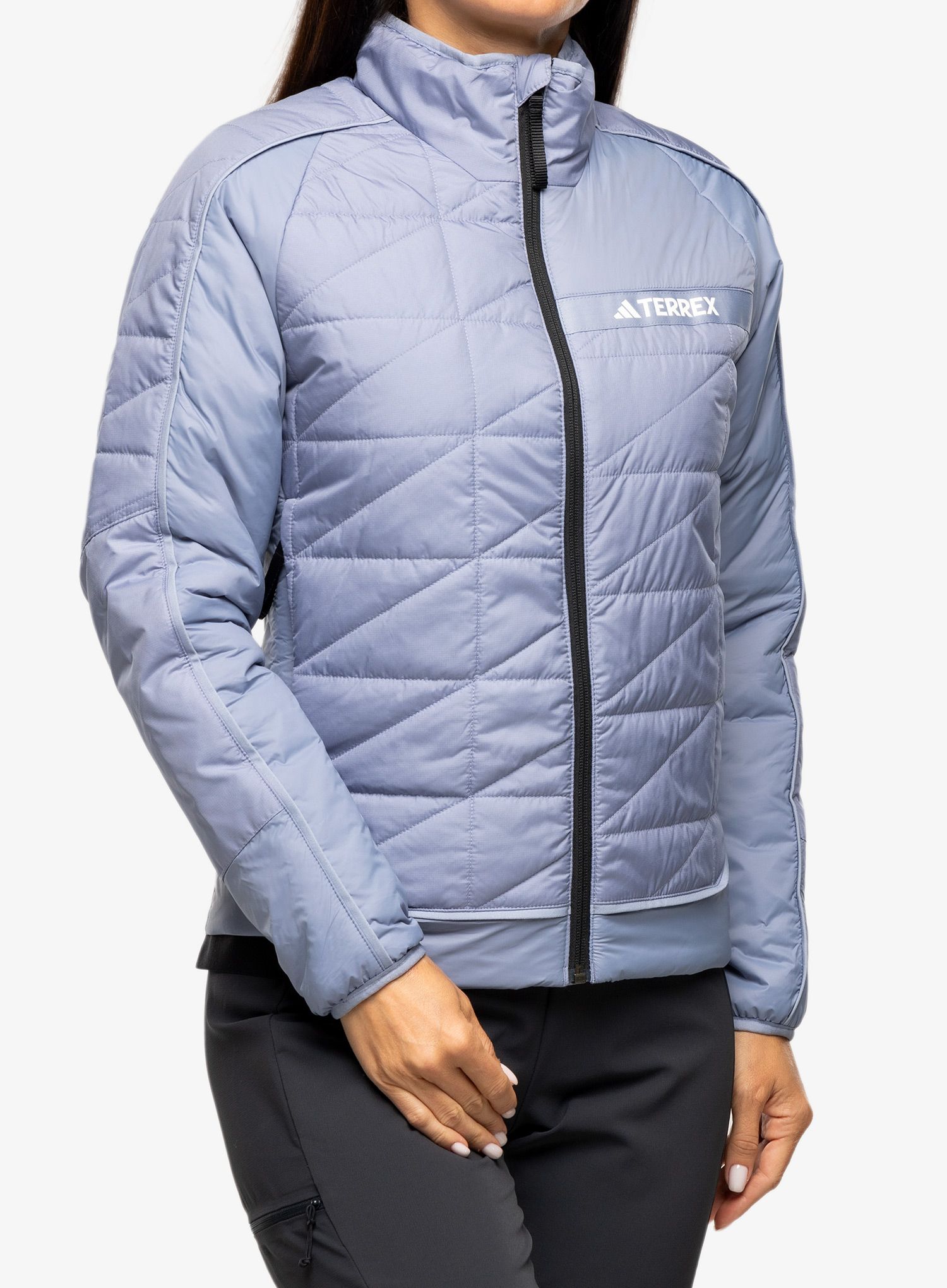 Jakna s postavom ženska adidas TERREX Multi Insulation Jacket - silvio
