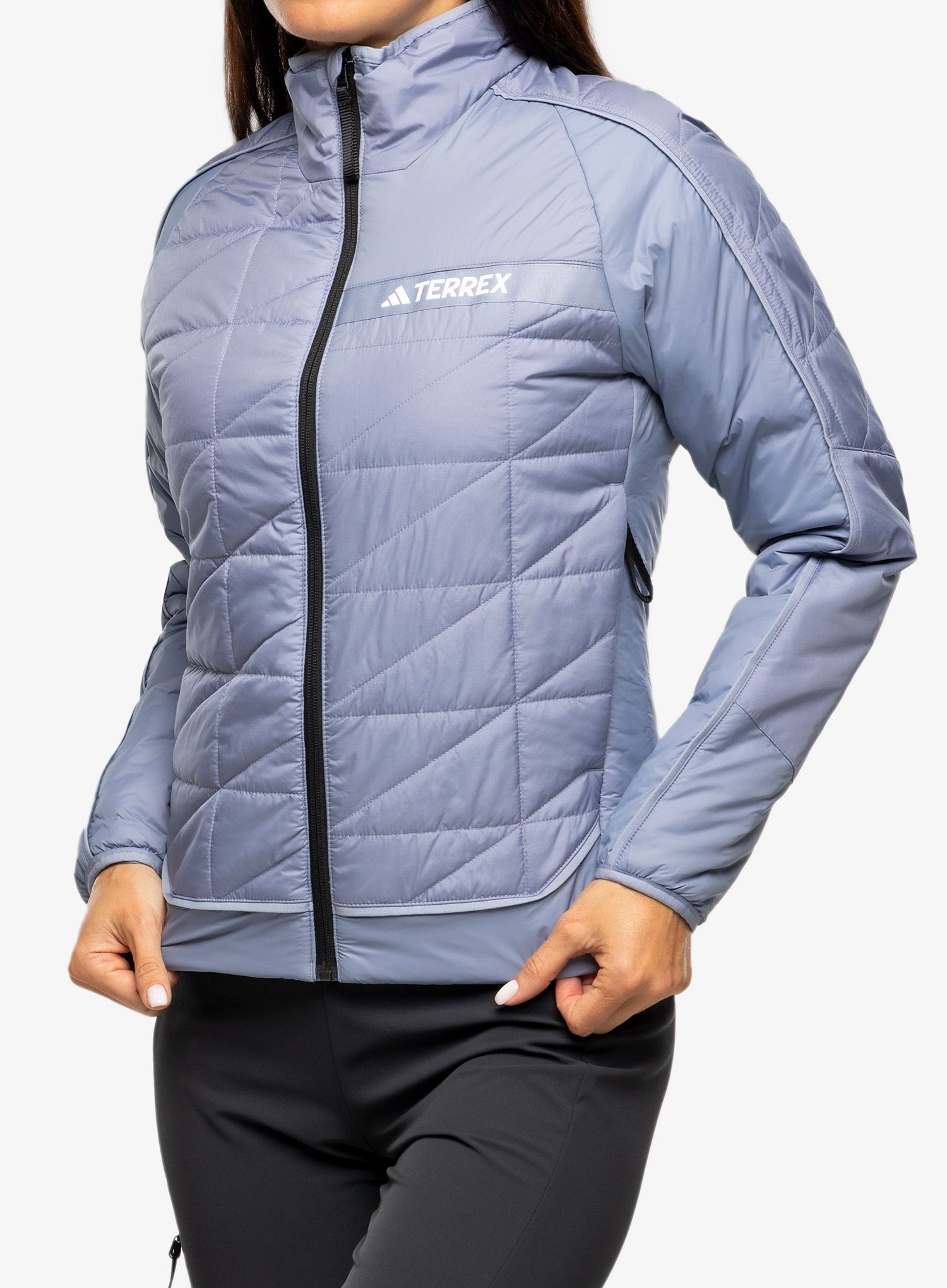 Jakna s postavom ženska adidas TERREX Multi Insulation Jacket - silvio