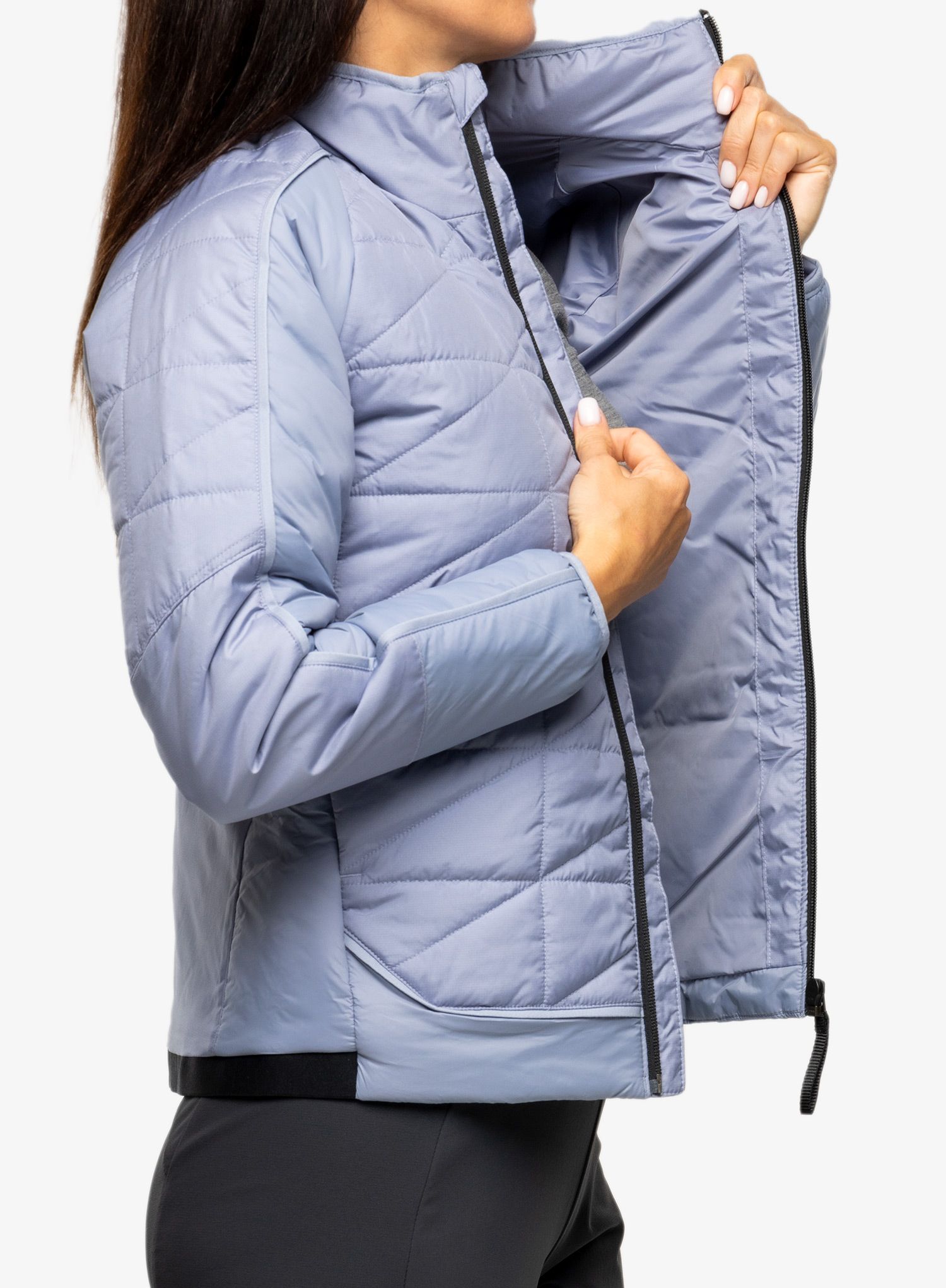 Jakna s postavom ženska adidas TERREX Multi Insulation Jacket - silvio