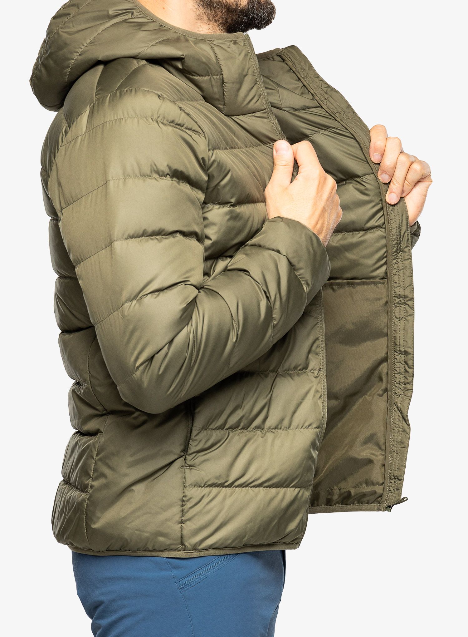 Pernata jakna adidas TERREX Multi Light Down Hooded Jacket - olistr