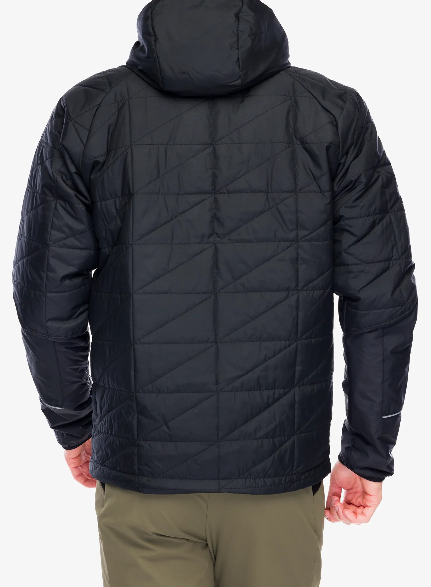Jakna s postavom adidas TERREX Multi Synthetic Insulated Hooded Jkt - black