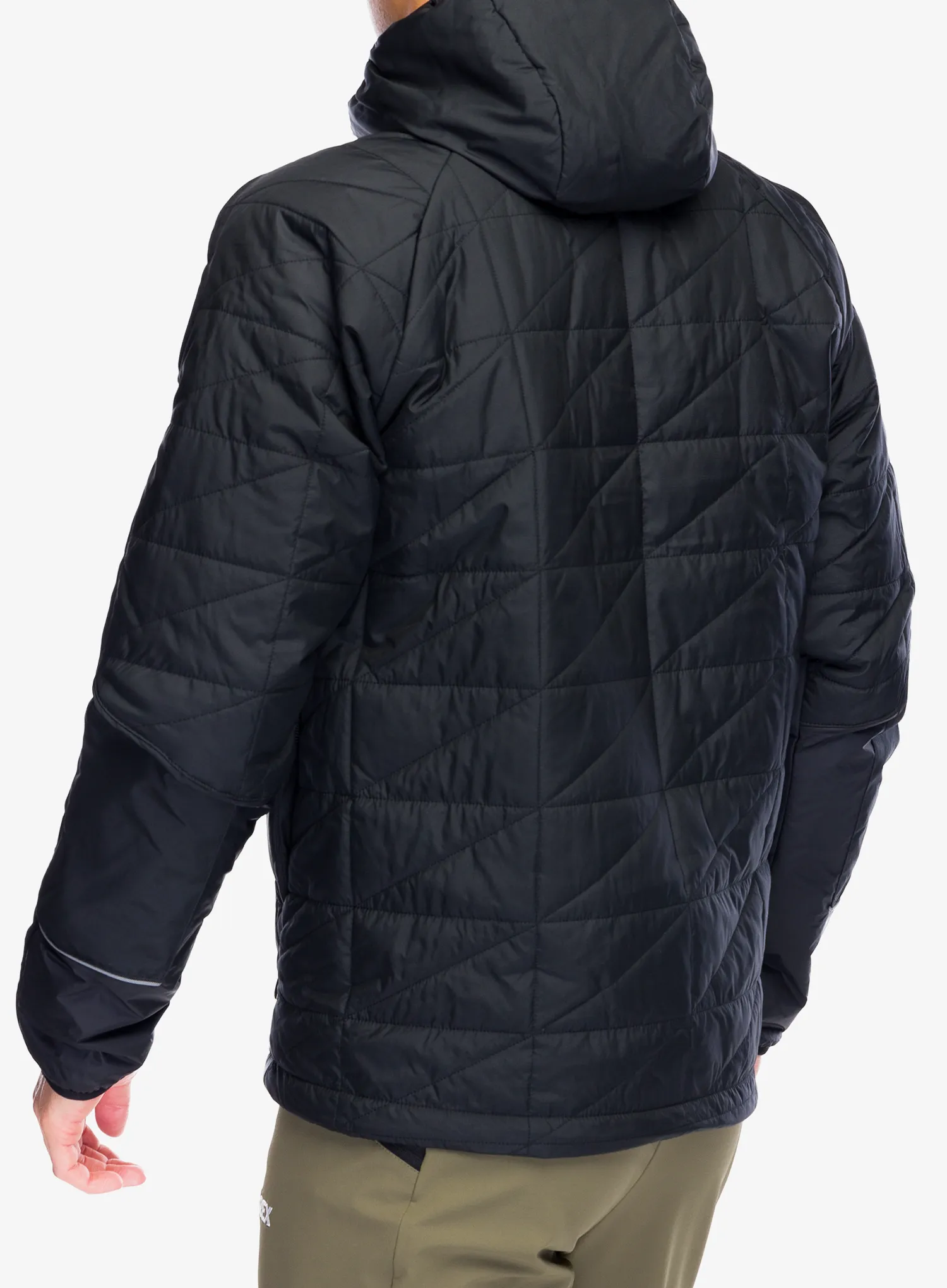 Jakna s postavom adidas TERREX Multi Synthetic Insulated Hooded Jkt - black