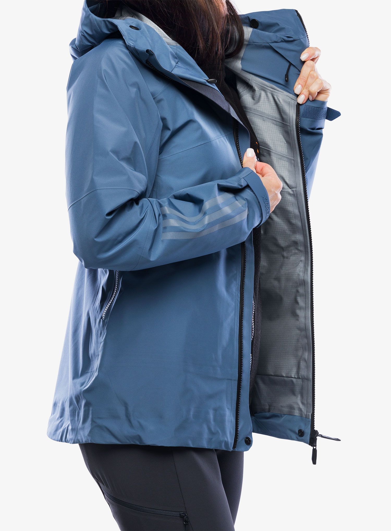 Ženska jakna s membranom adidas TERREX Techrock GORE-TEX Pro Jacket - wonste
