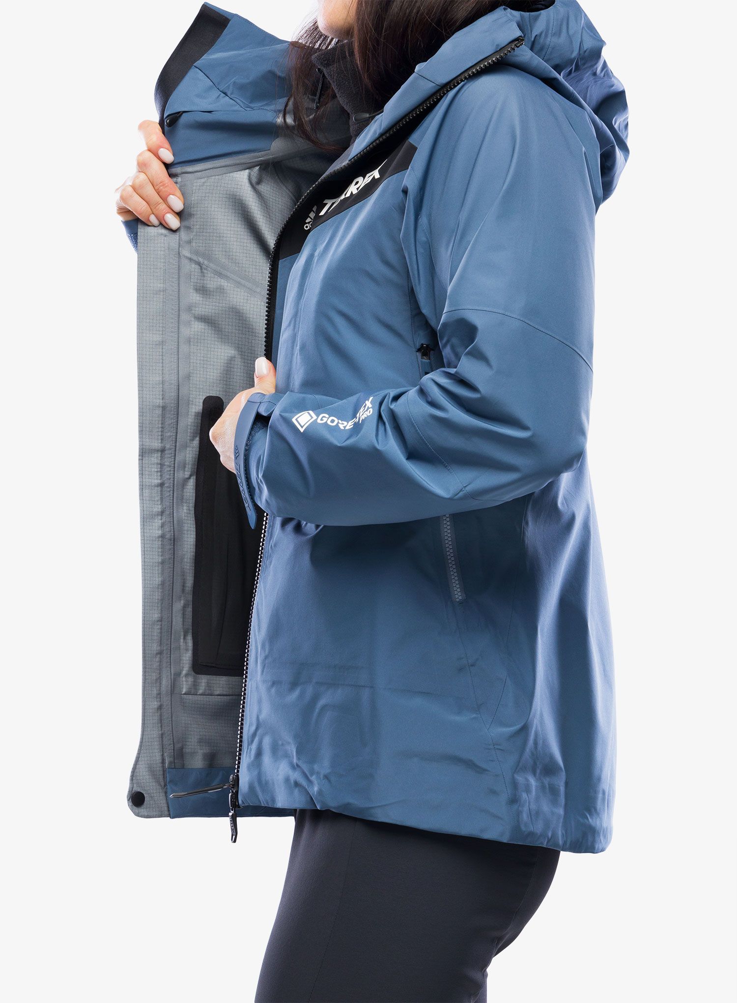 Ženska jakna s membranom adidas TERREX Techrock GORE-TEX Pro Jacket - wonste