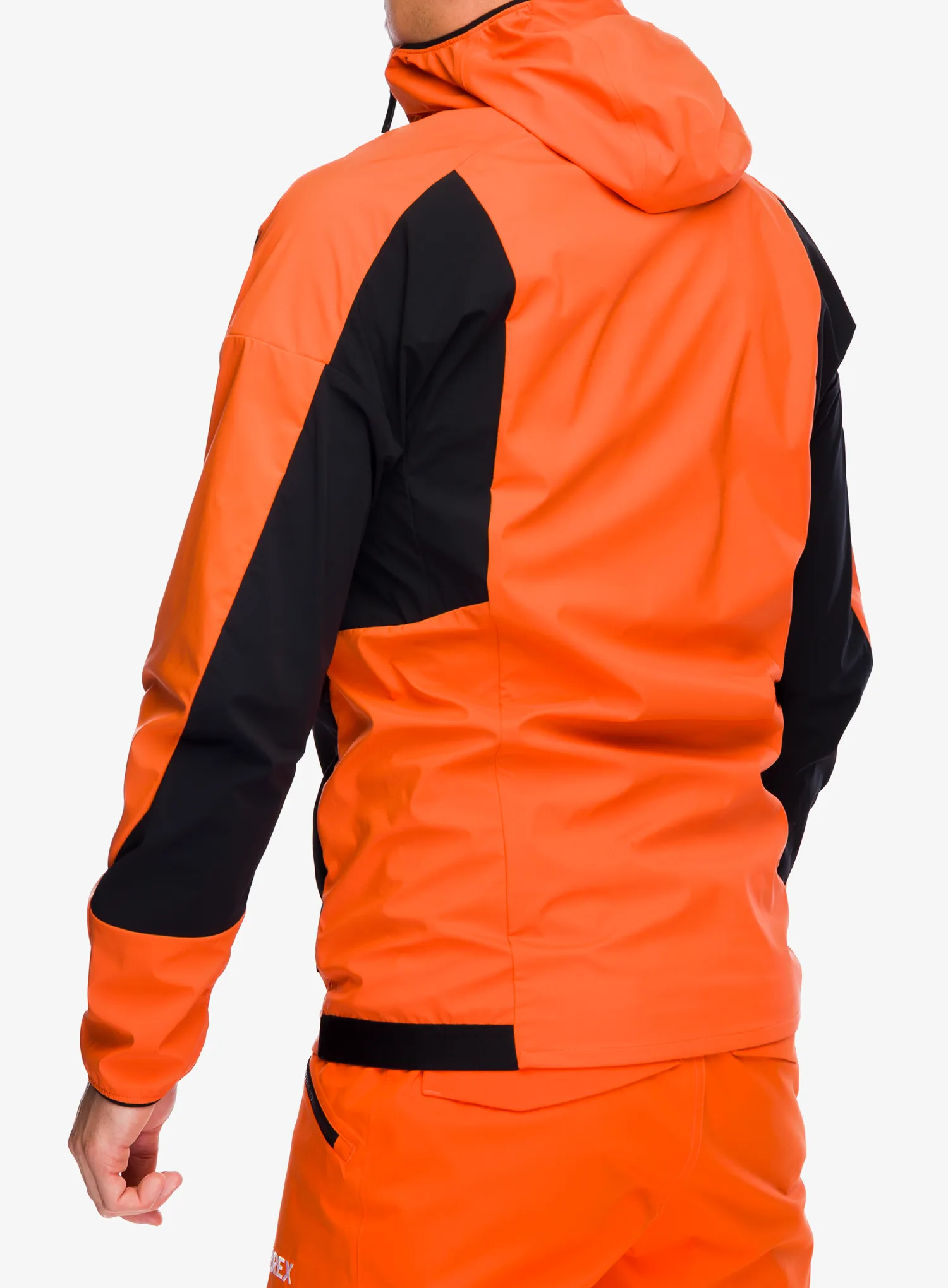 Softshell jakna adidas TERREX Techrock GORE-TEX WINDSTOPPER Softshell Jkt - semi impact orange/black