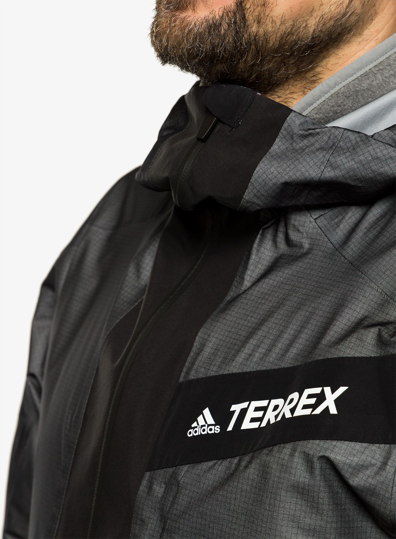 Kišna jakna adidas TERREX Techrock Light GORE-TEX Jacket - black