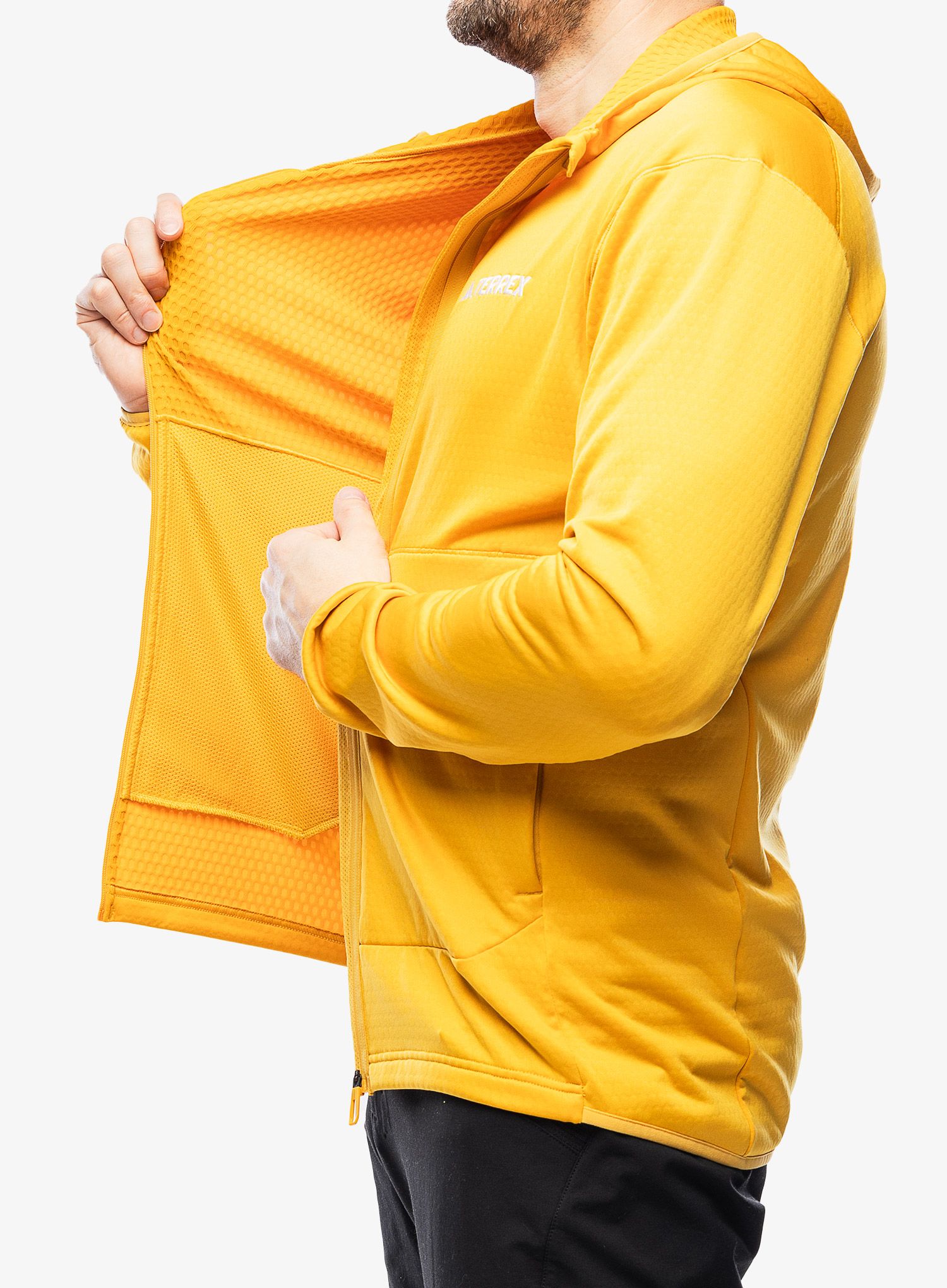 Trekking dukserica adidas TERREX Xperior Light Fleece Hooded Jacket - preyel