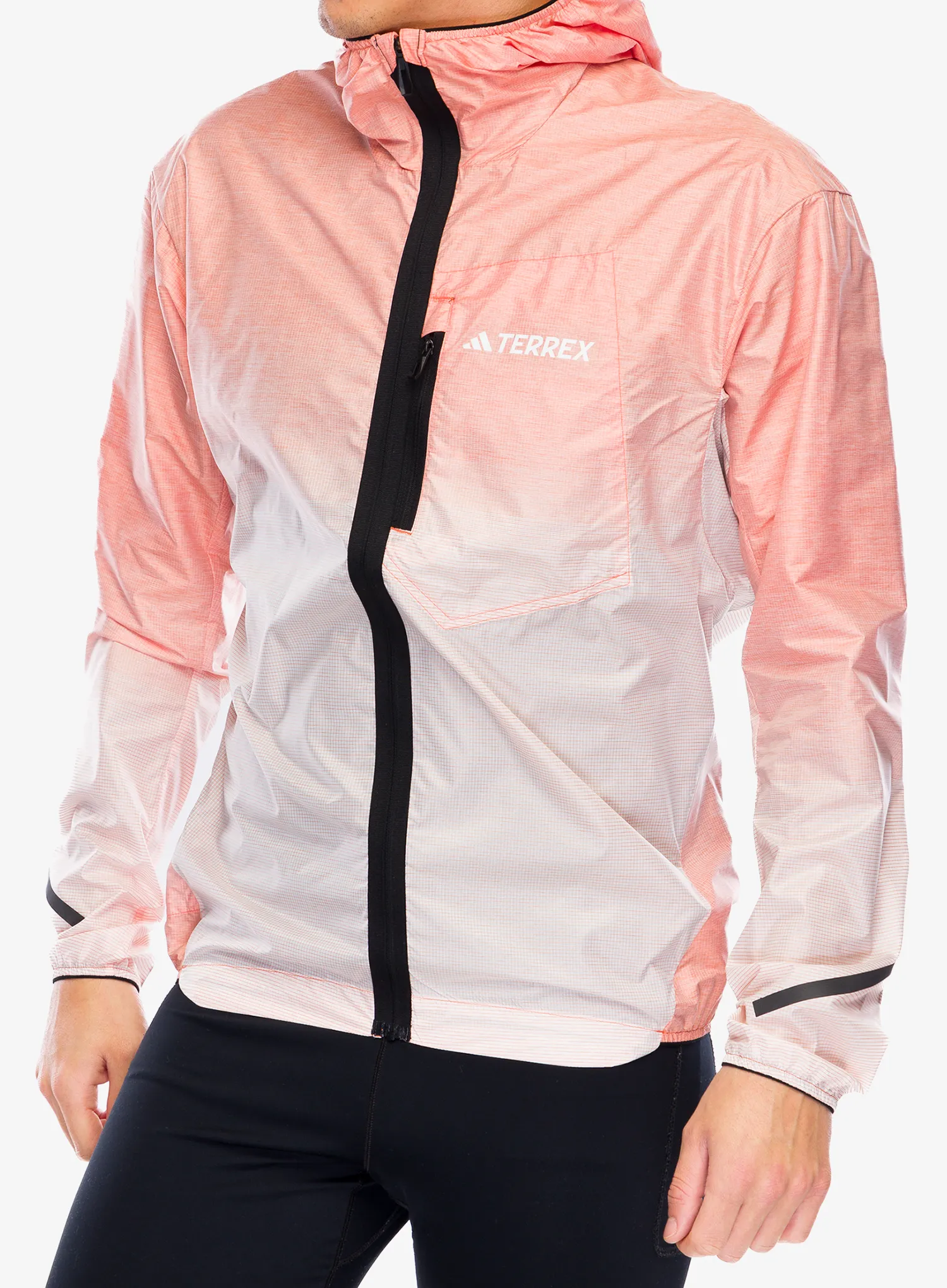 Jakna za trčanje adidas TERREX Xperior Light Windweave Jacket - semi impact orange