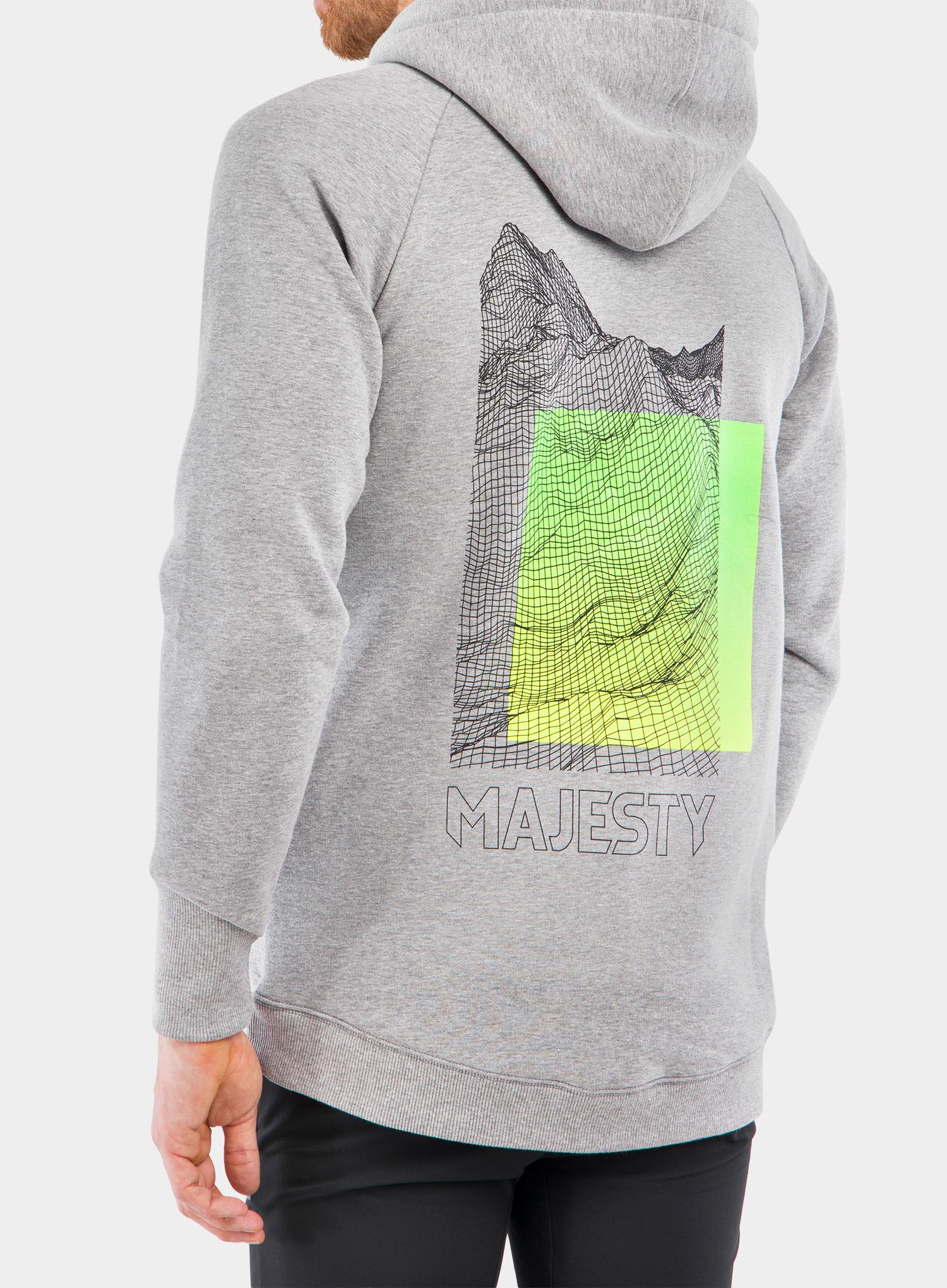 Majica s kapuljačom Majesty Super Zipped Hoodie - grey