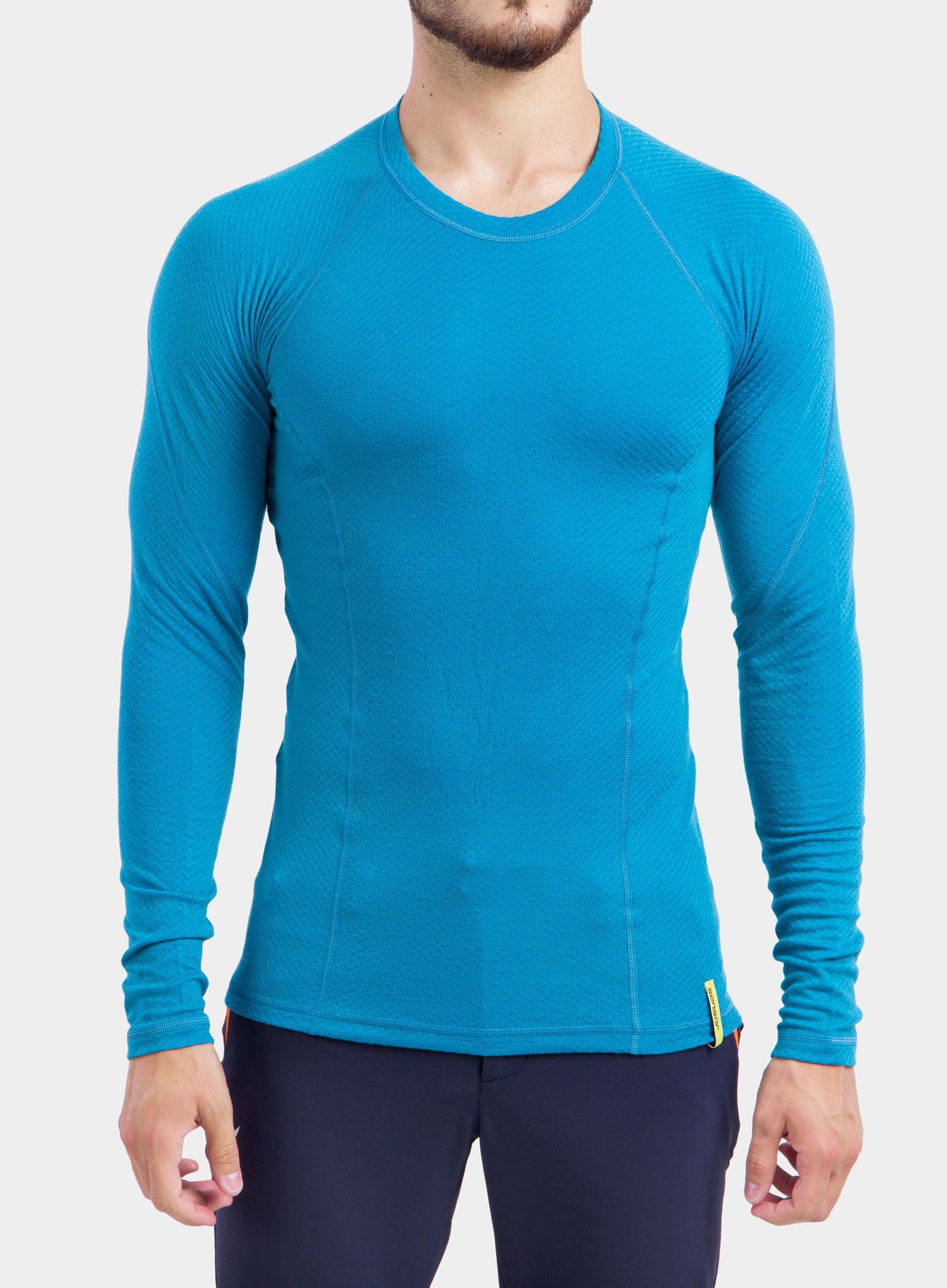 Termoaktivna dukserica Sensor Merino DF Tee L/S - blue