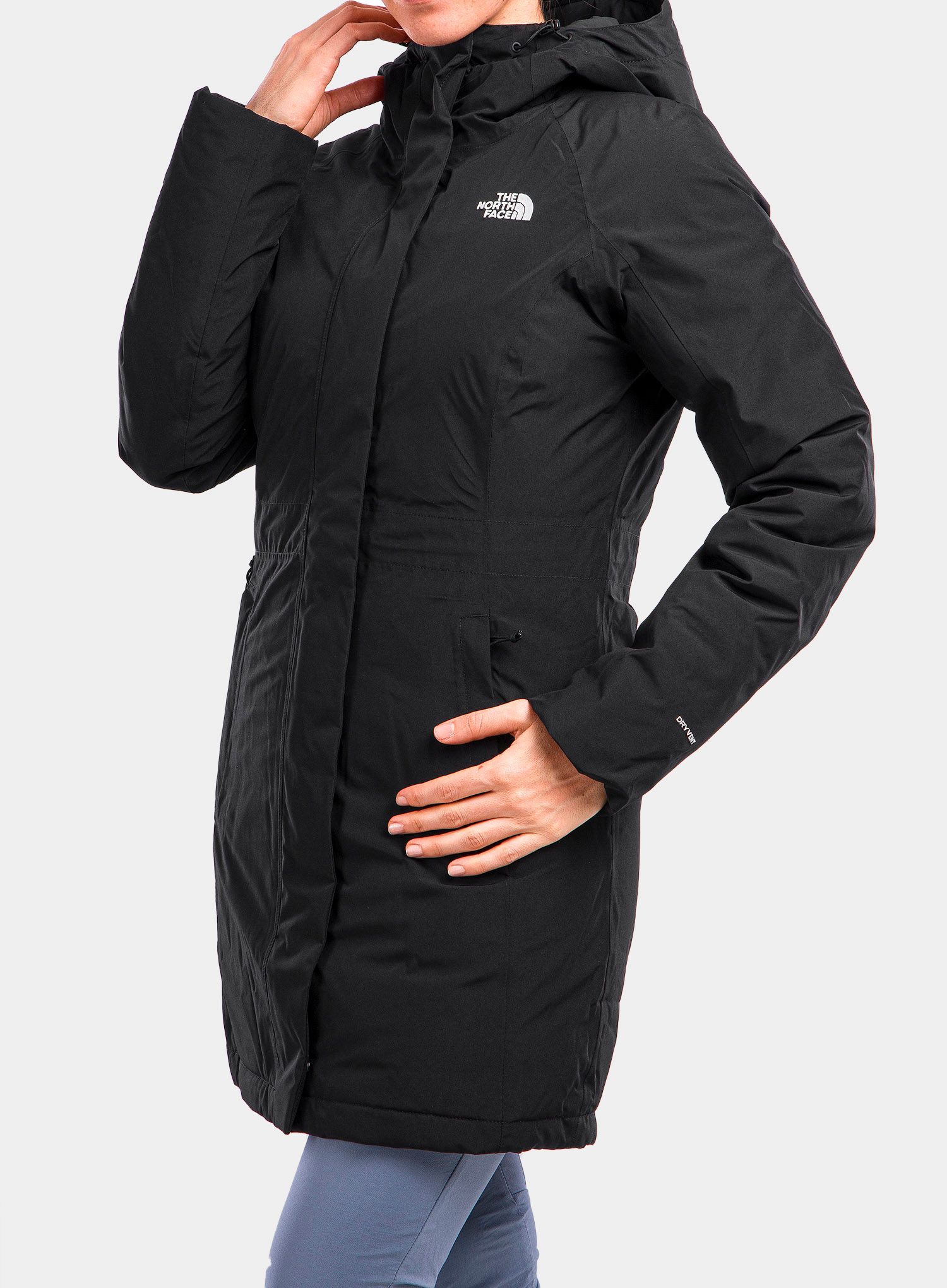 Kurtka damska The North Face Recycled Brooklyn Parka black 8a.pl