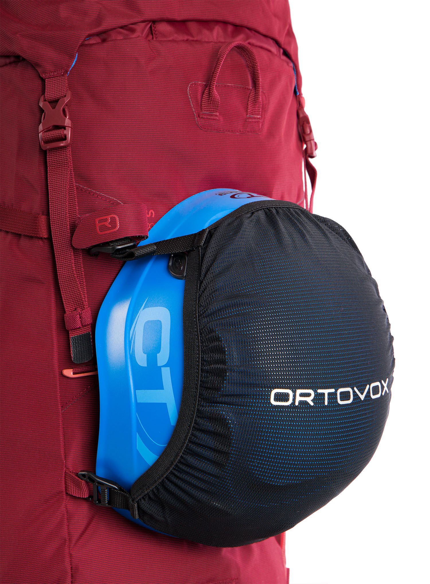 Ruksak za turno skijanje Ortovox Peak Light 38 S - dark blood