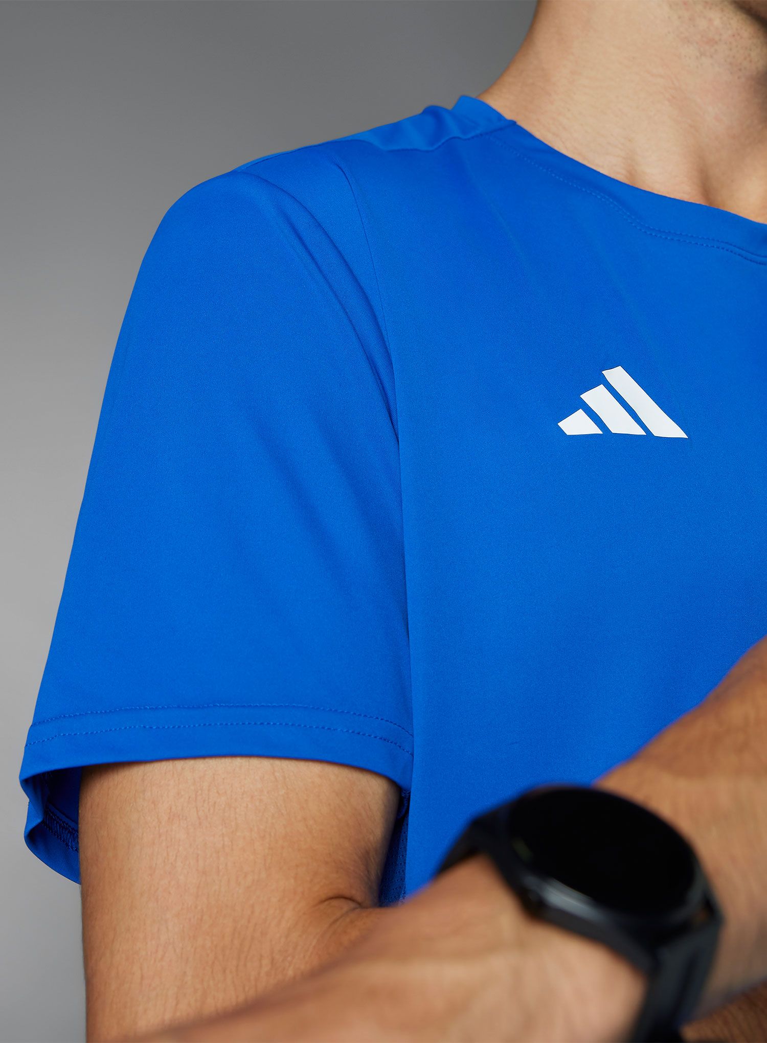 Majica za trčanje adidas Adizero Essentials Running Tee - royal blue