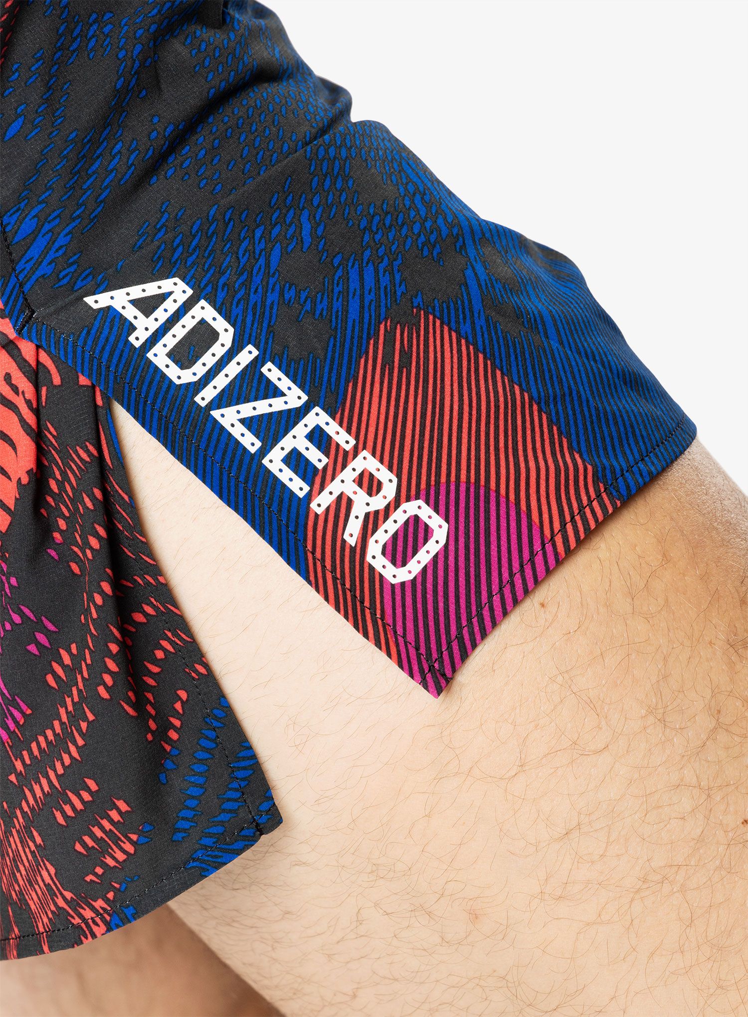 Kratke hlače za trčanje adidas Adizero Split Shorts - multi/black/red