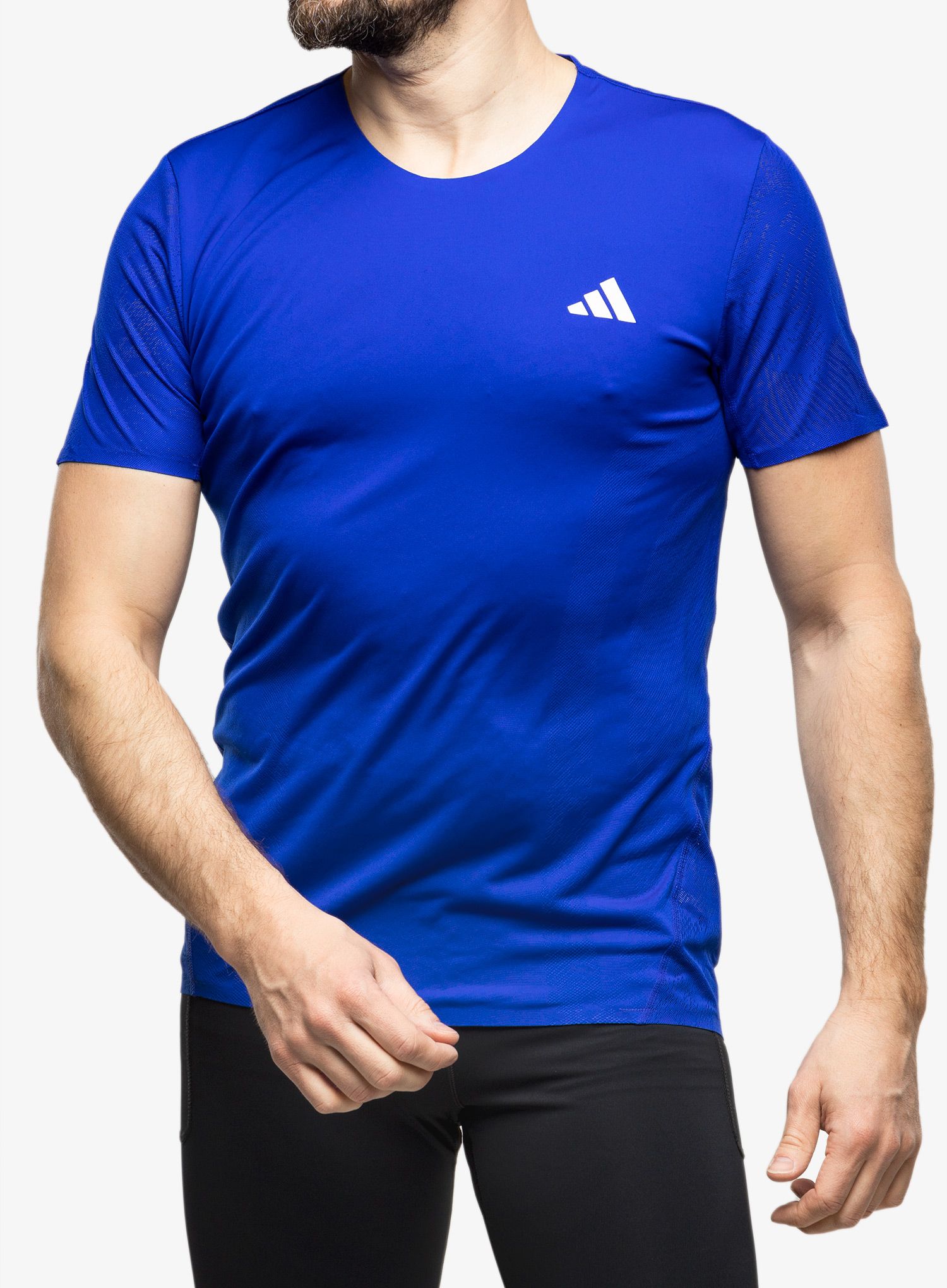 Majica za trčanje adidas Adizero Tee - lucid blue