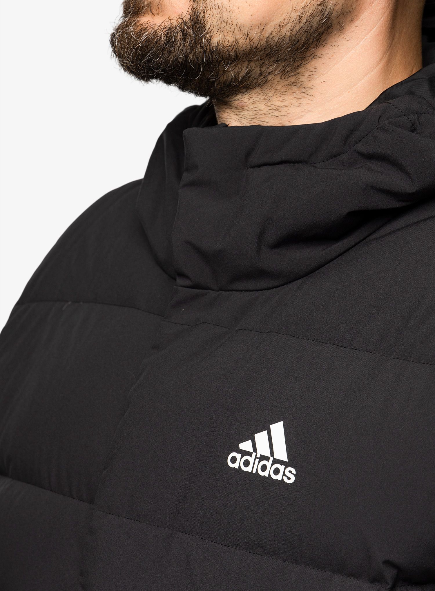 Pernata jakna adidas Helionic Hooded Jacket - black