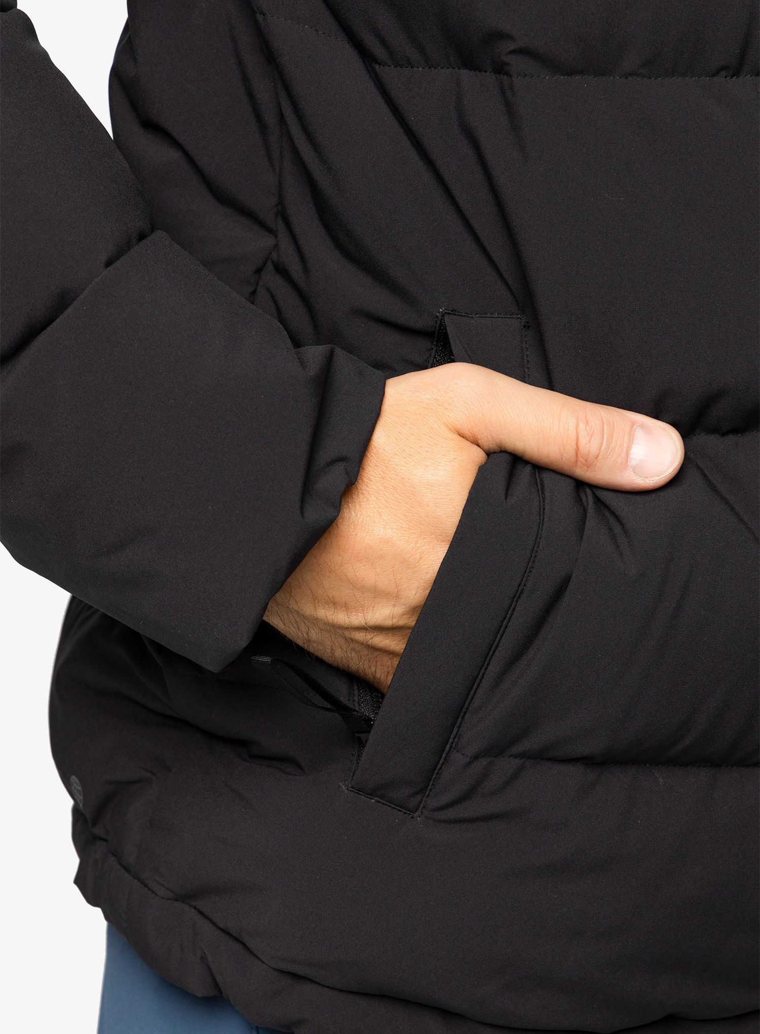 Pernata jakna adidas Helionic Hooded Jacket - black