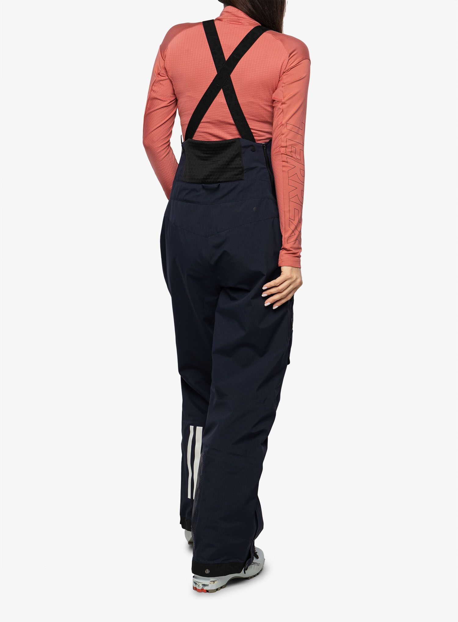 Ženske hlače adidas TERREX 3L GORE-TEX Snow Bib - legend ink