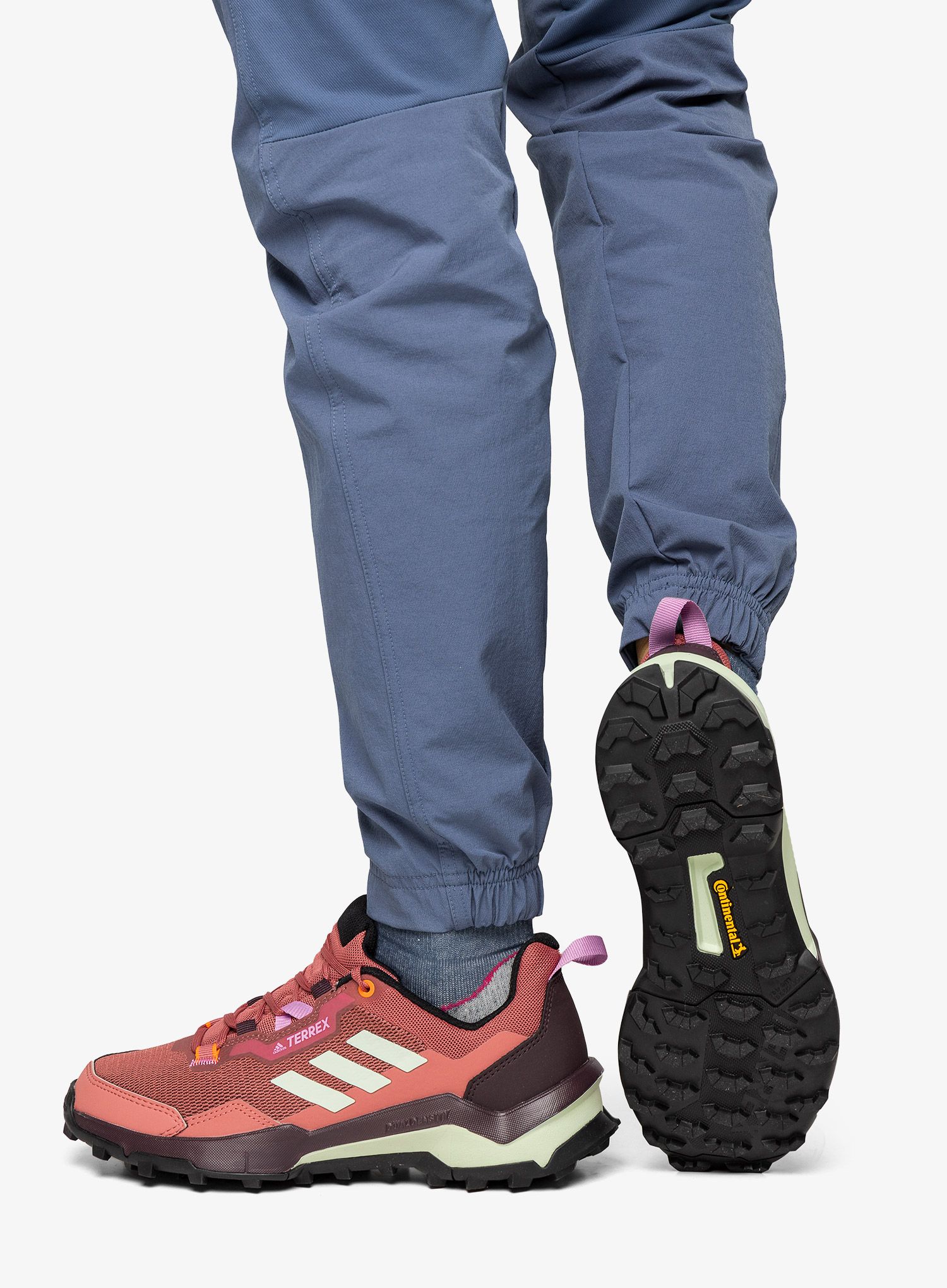 Ženske trekking cipele adidas TERREX AX4 - wonder red/linen grn/lilac