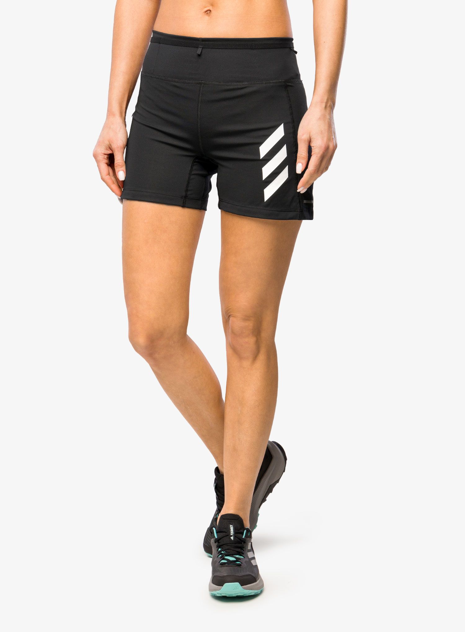 Ženske kratke hlače za trčanje adidas TERREX Agravic Pro Trail Running Shorts - black