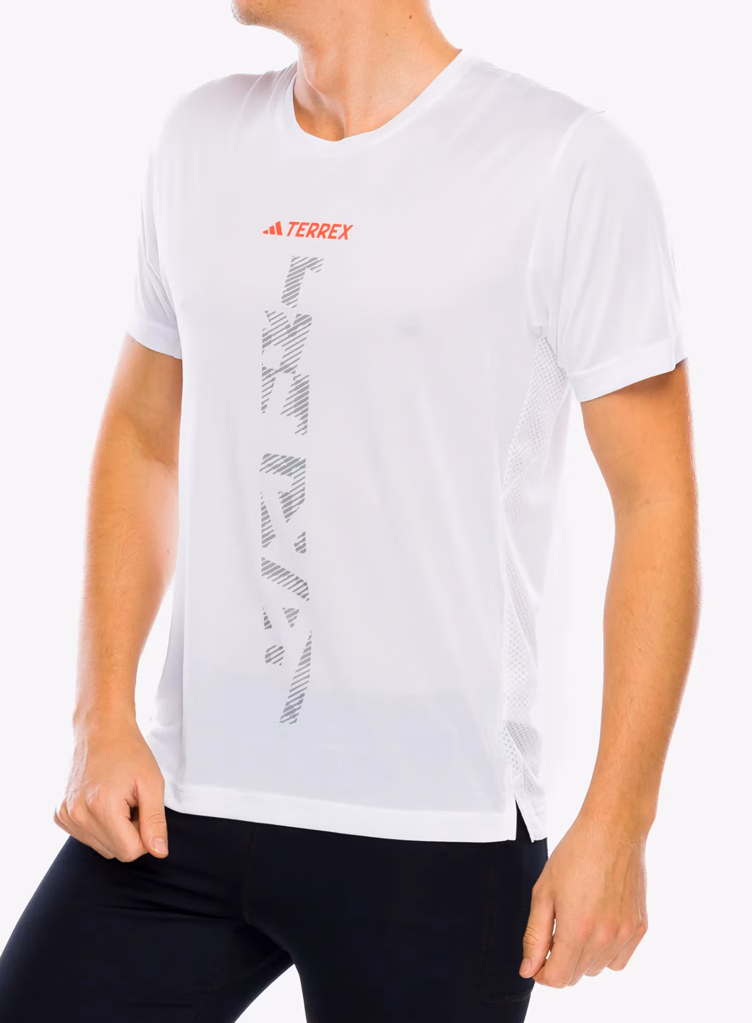 Majica za trčanje adidas TERREX Agravic Trail Running T-Shirt - white