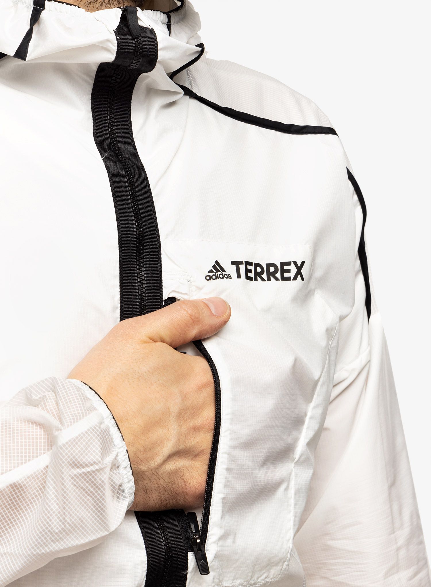 Jakna za trčanje adidas TERREX Agravic Windweave Wind Jacket - nondye