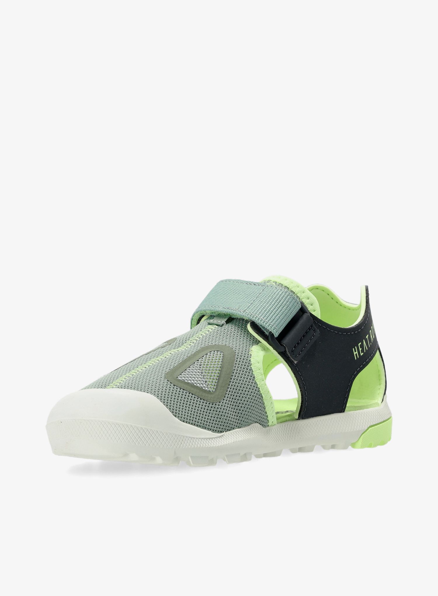 Dječje sandale adidas TERREX Captain Toey - silver green/carbon/grn spark