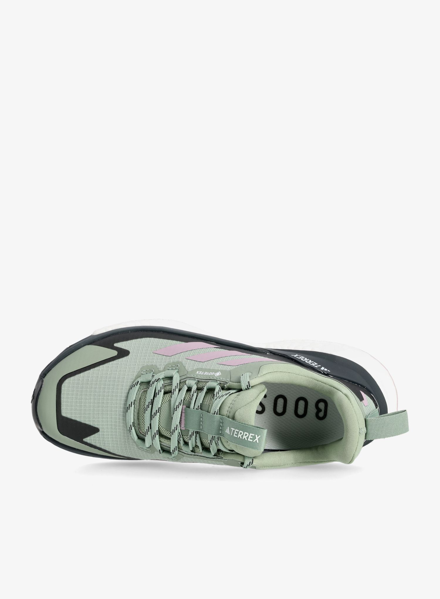 Ženske planinarske cipele adidas TERREX Free Hiker 2 Low GTX - silv grn/preloved fig/carbon