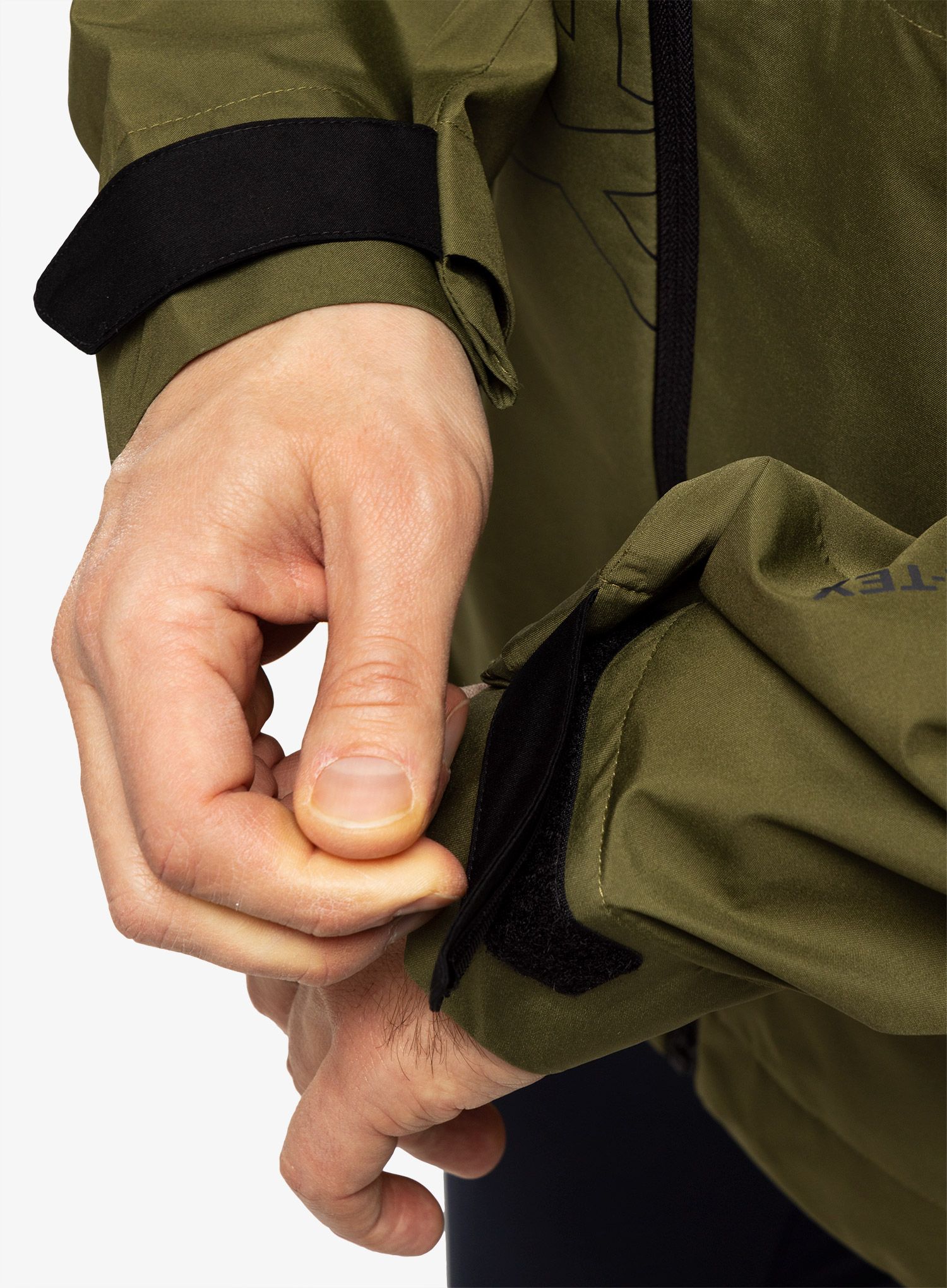 GORE TEX jakna adidas TERREX GORE TEX Paclite Rain Jacket focus olive black