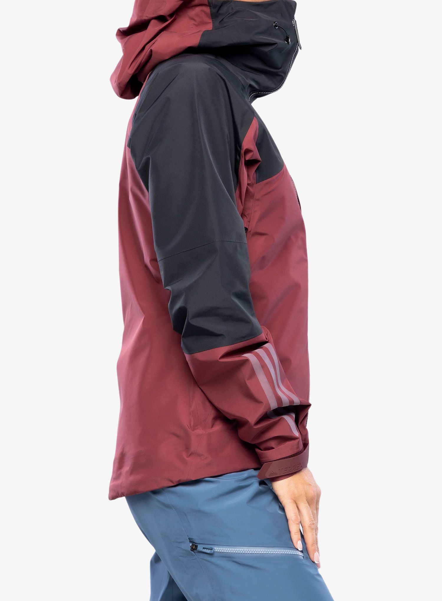 GORE-TEX ženska jakna adidas TERREX GORE-TEX Pro Jacket - shadow red