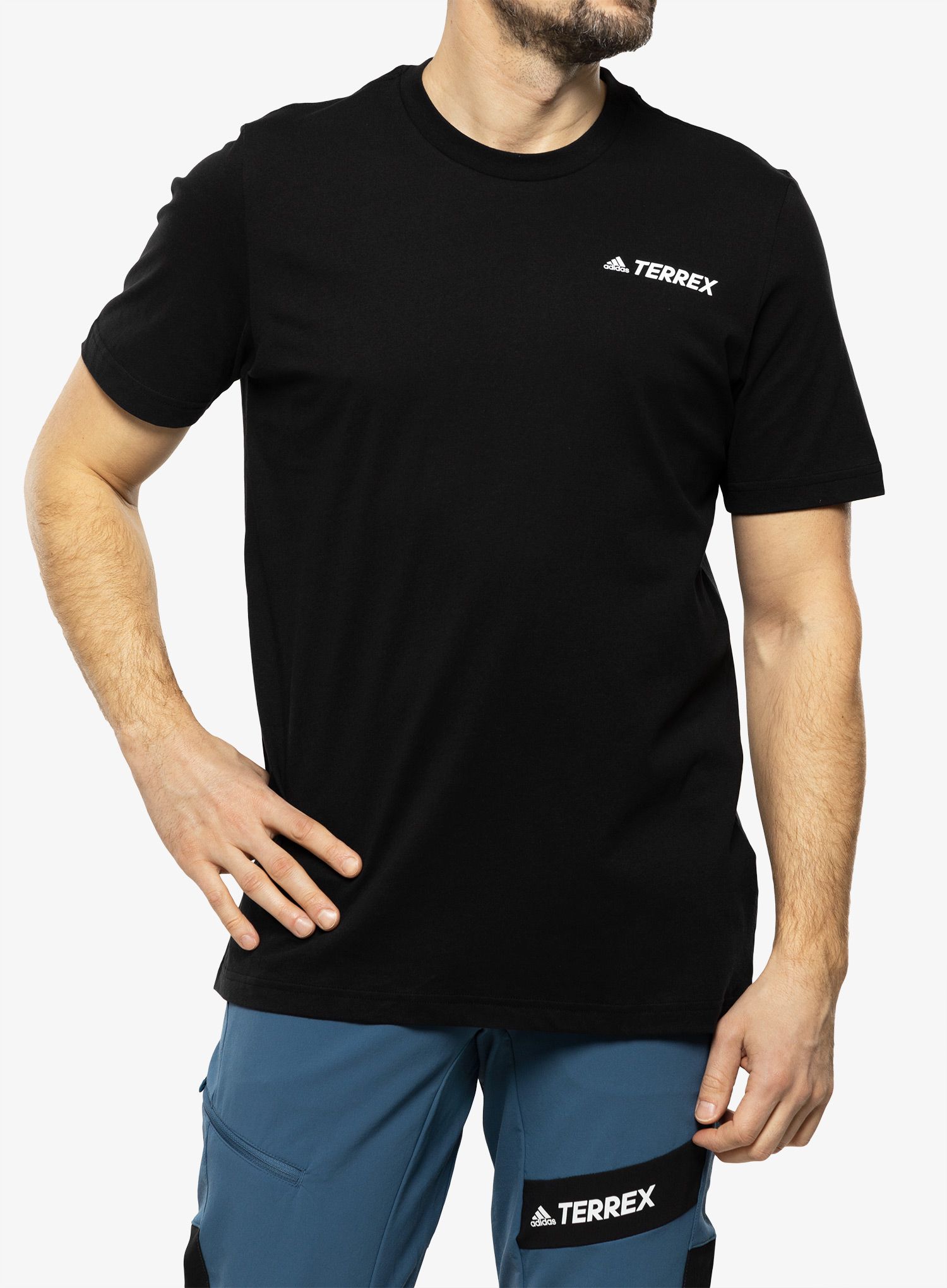 Majica adidas TERREX Mountain Graphic Tee - black